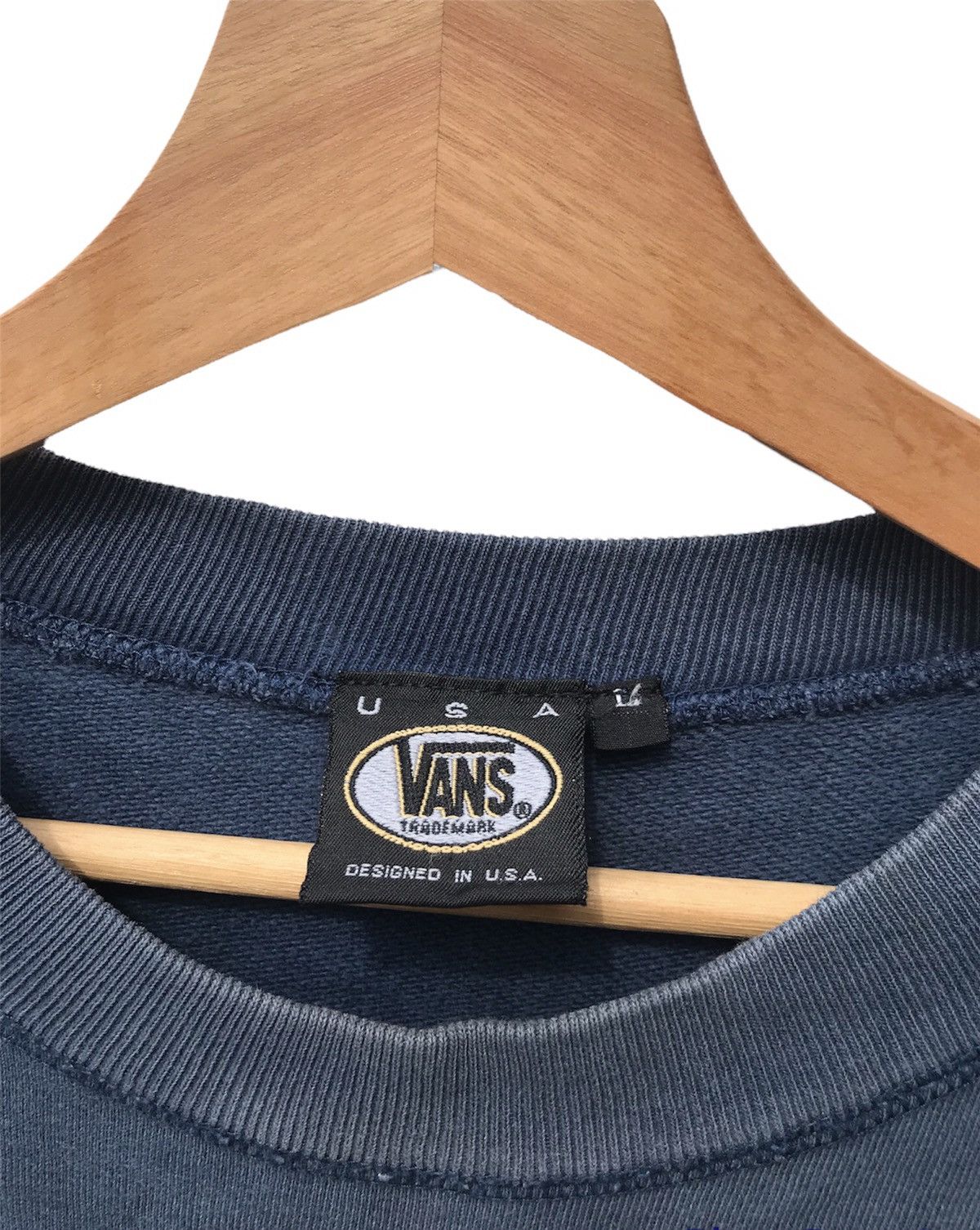 Vans × Vintage Vintage Vans Sweatshirt Size US L / EU 52-54 / 3 - 6 Thumbnail