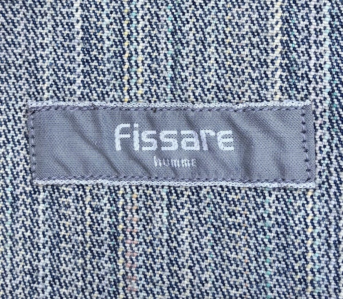Japanese Brand Fissare Homme seamless pinstripes stretch chore jacket Size US M / EU 48-50 / 2 - 14 Thumbnail