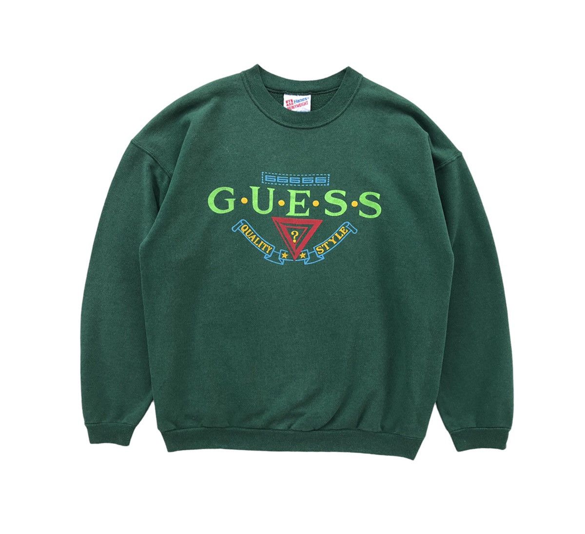 Guess Vintage 80s 90s Guess Sweatshirt Made In USA 🇺🇸 Size US L / EU 52-54 / 3 - 5 Thumbnail