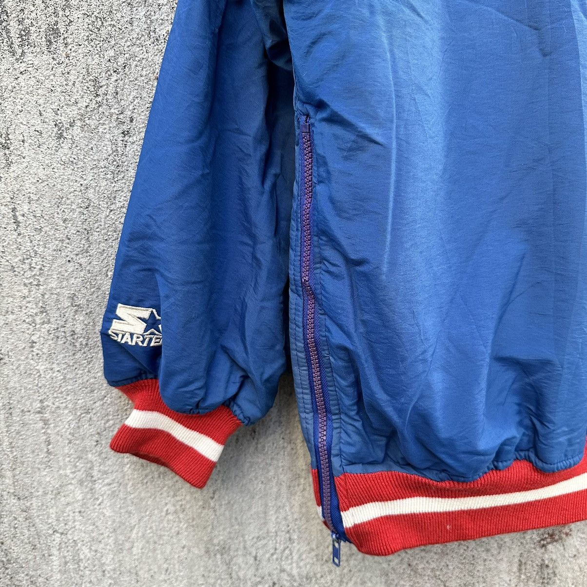NFL Vintage 90s new york giants jacket hoodie Size US XL / EU 56 / 4 - 4 Thumbnail
