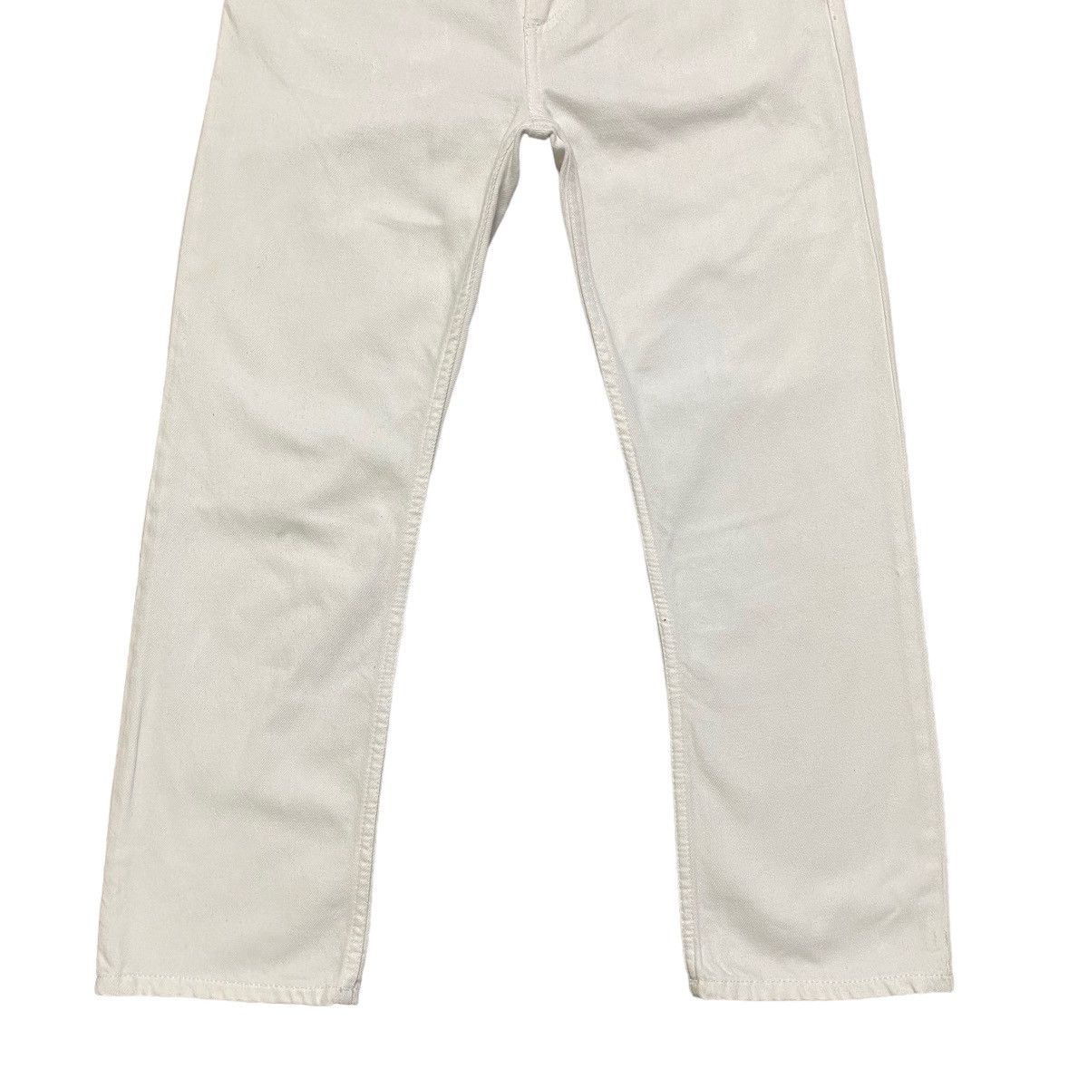 Acne Studios Acne Studios Pop White Denim Cropped Jeans Size US 28 / EU 44 - 6 Thumbnail