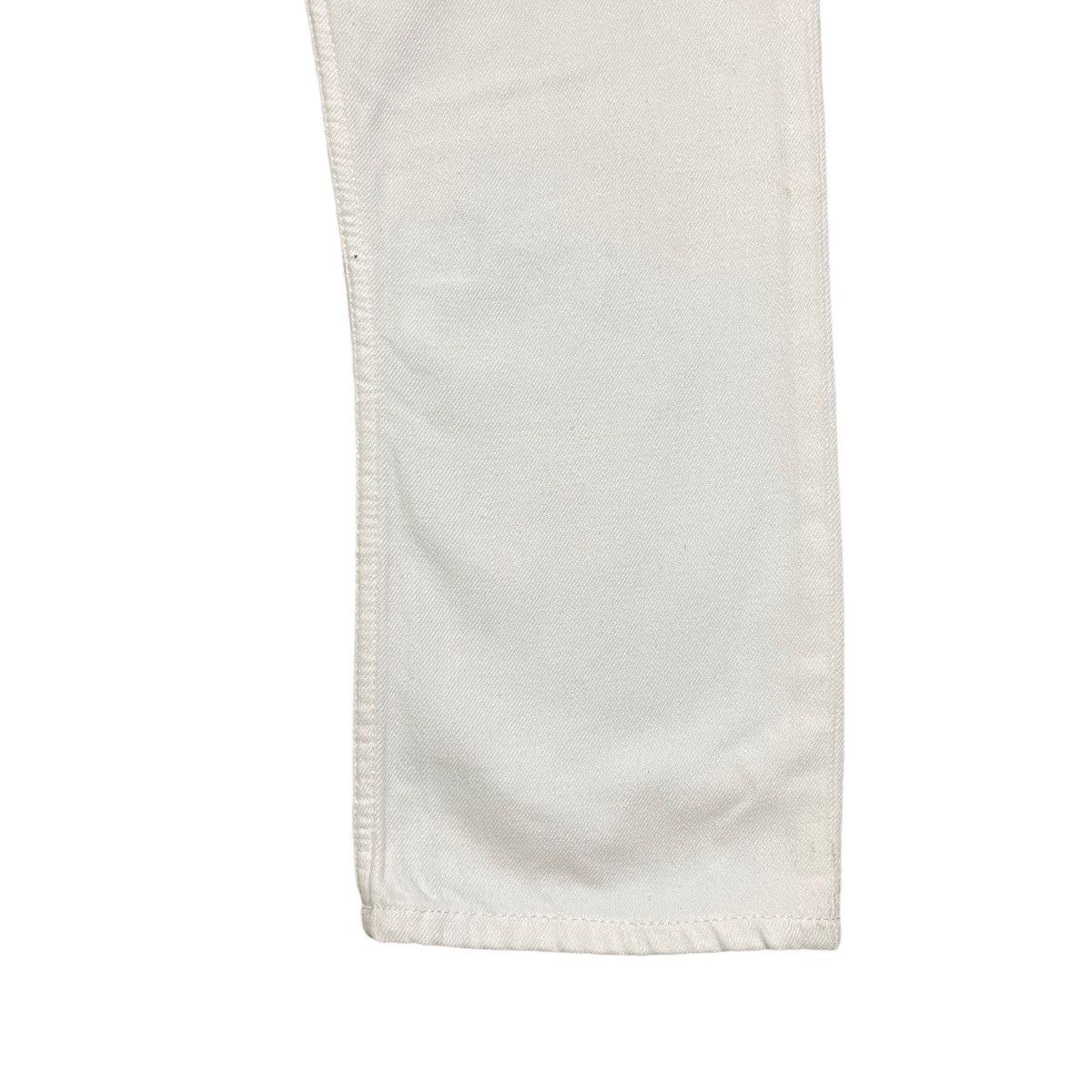 Acne Studios Acne Studios Pop White Denim Cropped Jeans Size US 28 / EU 44 - 8 Thumbnail