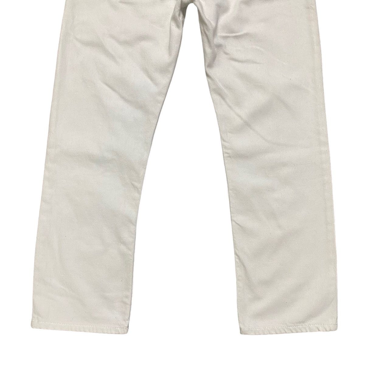 Acne Studios Acne Studios Pop White Denim Cropped Jeans Size US 28 / EU 44 - 12 Thumbnail