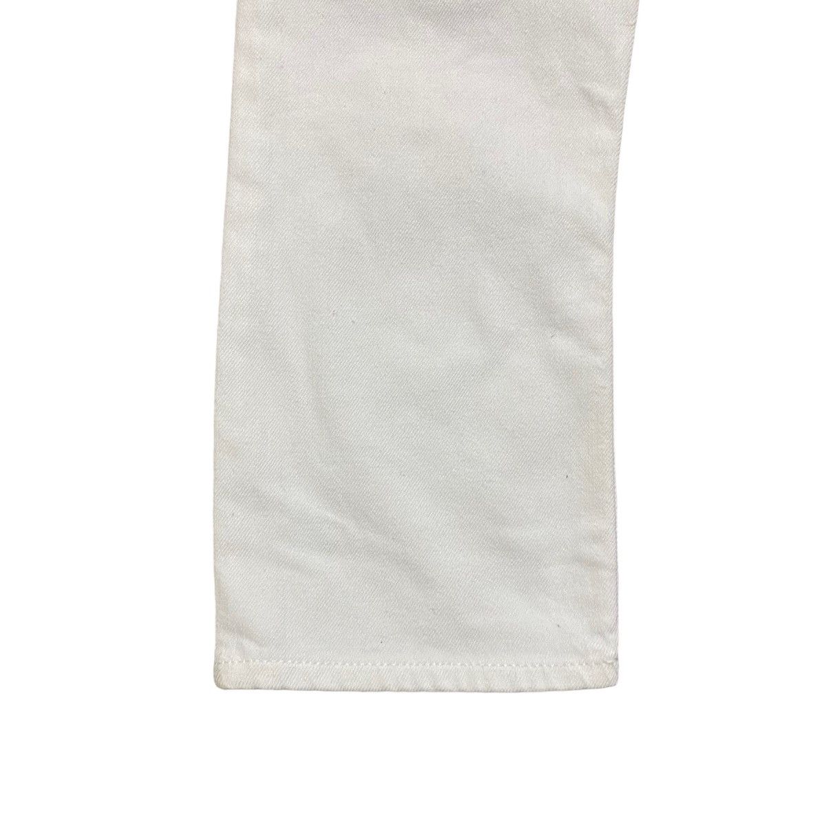 Acne Studios Acne Studios Pop White Denim Cropped Jeans Size US 28 / EU 44 - 13 Thumbnail