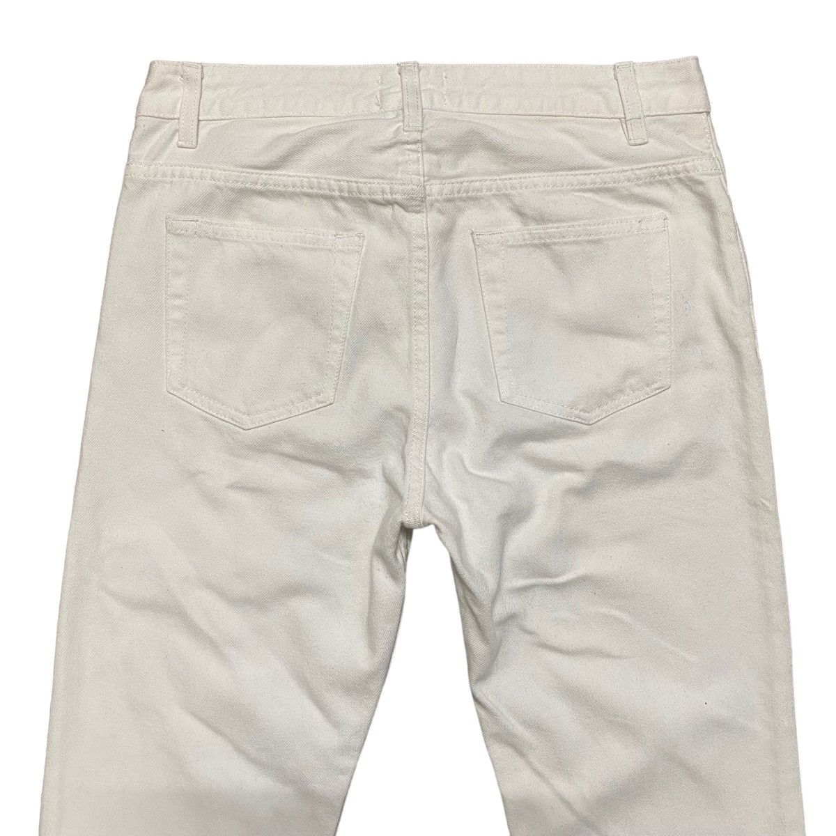 Acne Studios Acne Studios Pop White Denim Cropped Jeans Size US 28 / EU 44 - 9 Thumbnail