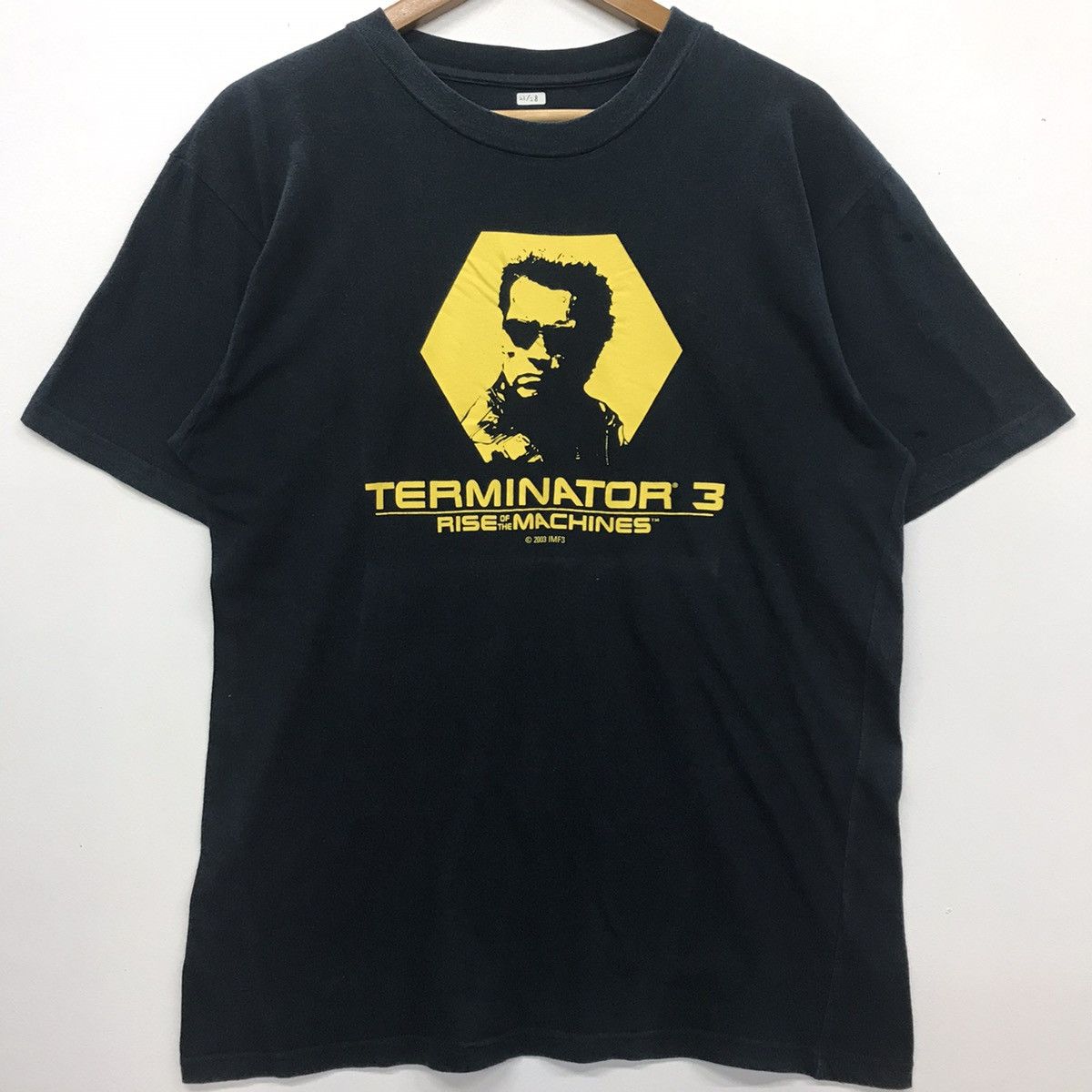 Vintage Vintage terminator 3 rise of the machines 2003 movies tees Size US L / EU 52-54 / 3 - 2 Thumbnail