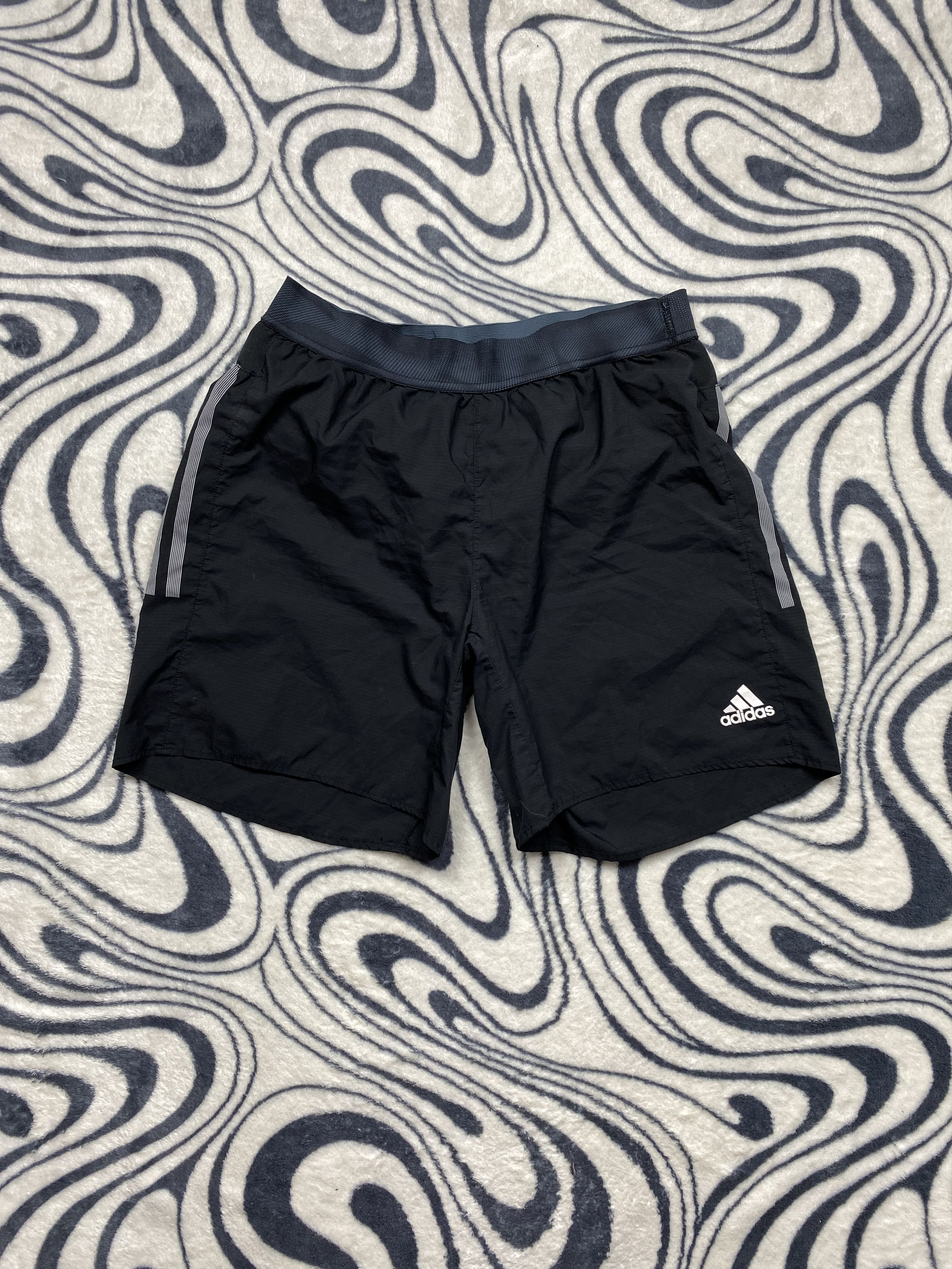 Adidas × Vintage Adidas Vintage Nylon Shorts Y2K Size US 30 / EU 46 - 1 Thumbnail