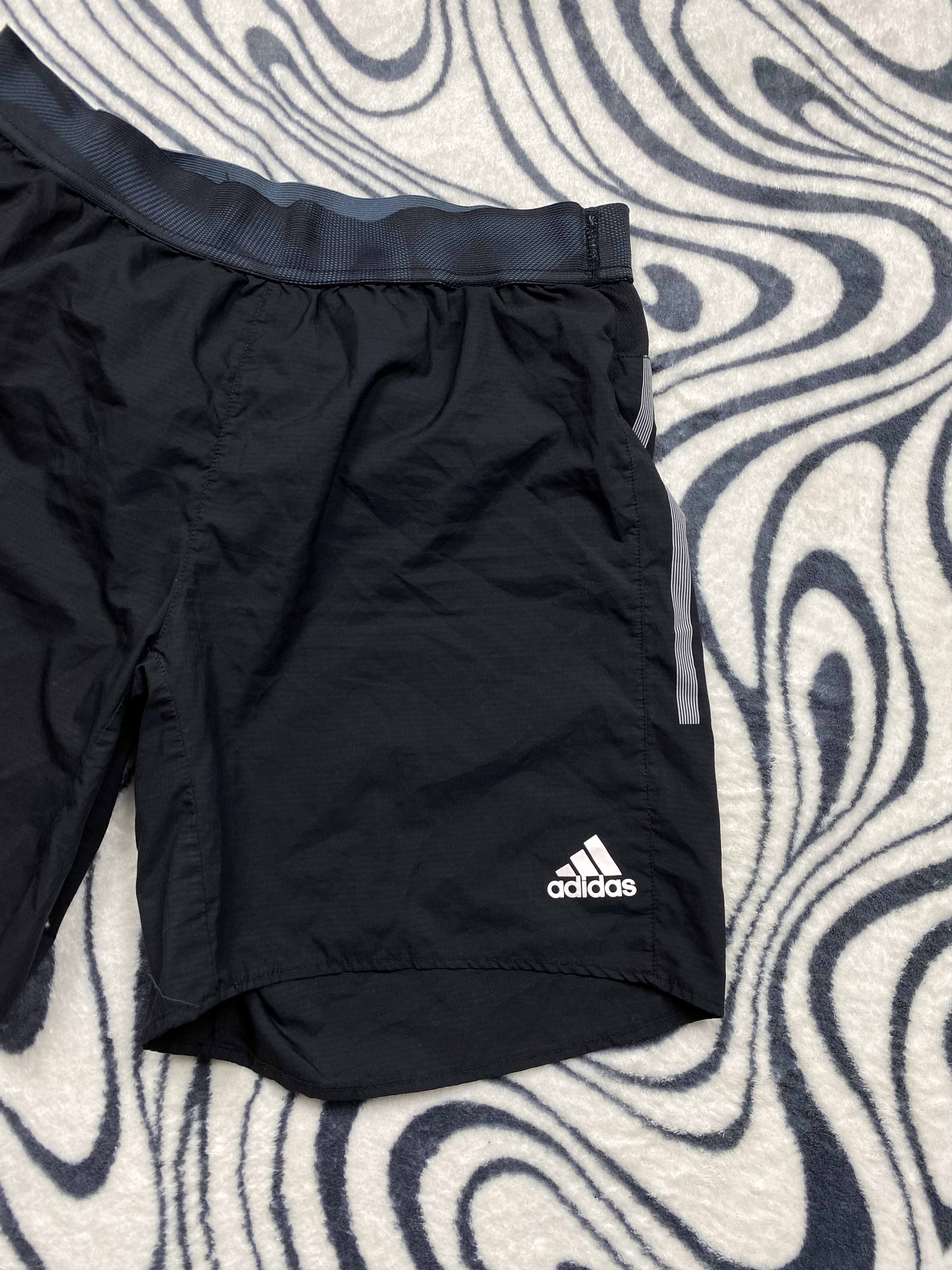 Adidas × Vintage Adidas Vintage Nylon Shorts Y2K Size US 30 / EU 46 - 2 Thumbnail