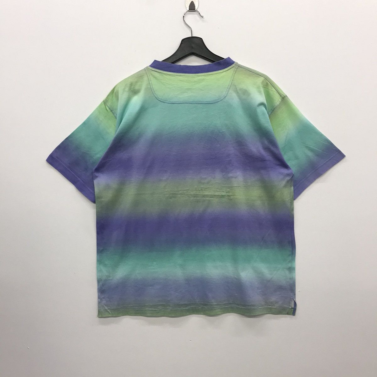 Emanuel Ungaro × Ungaro Paris Rare!! Ungaro Pour Homme Embroidery Spellout Tee Size US M / EU 48-50 / 2 - 8 Thumbnail