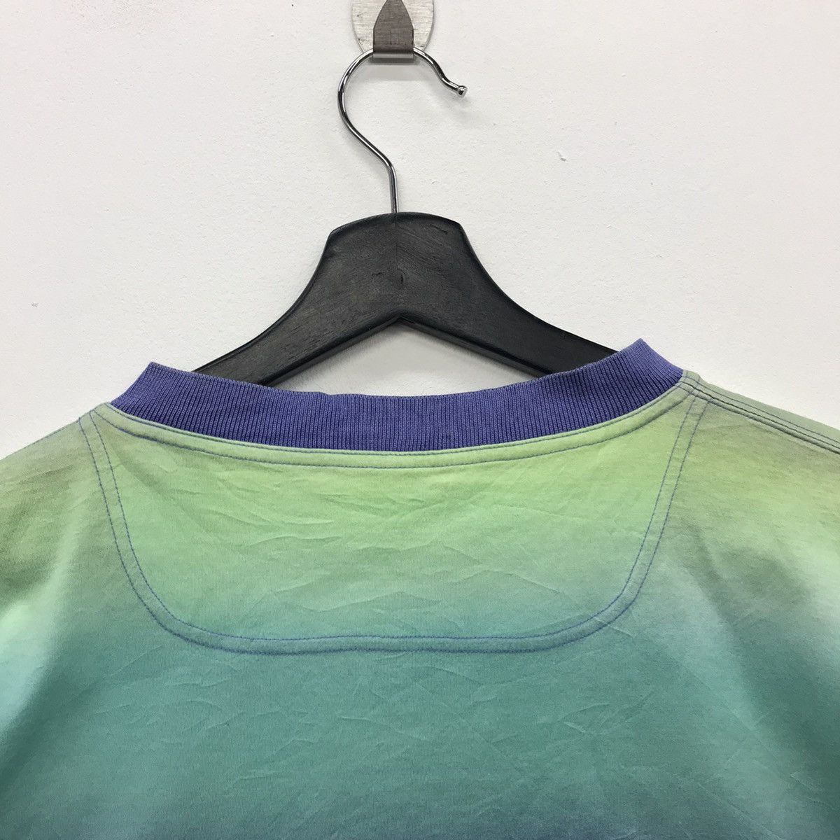 Emanuel Ungaro × Ungaro Paris Rare!! Ungaro Pour Homme Embroidery Spellout Tee Size US M / EU 48-50 / 2 - 10 Thumbnail