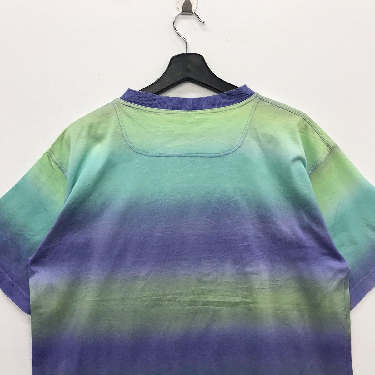 Emanuel Ungaro × Ungaro Paris Rare!! Ungaro Pour Homme Embroidery Spellout Tee Size US M / EU 48-50 / 2 - 9 Thumbnail
