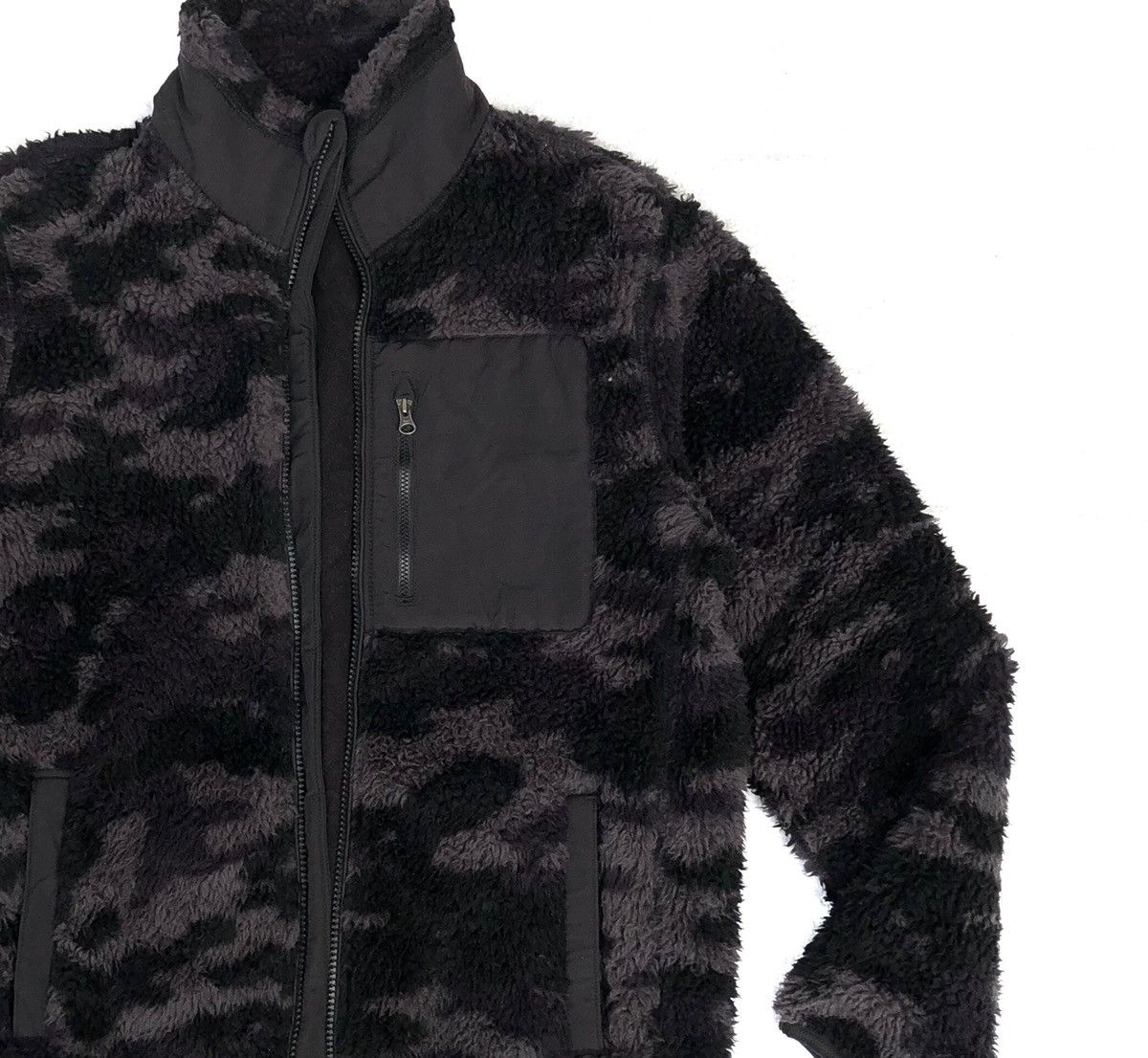 Uniqlo Uniqlo Men Wind Proof Sherpa Fleece Jacket Size US M / EU 48-50 / 2 - 2 Thumbnail