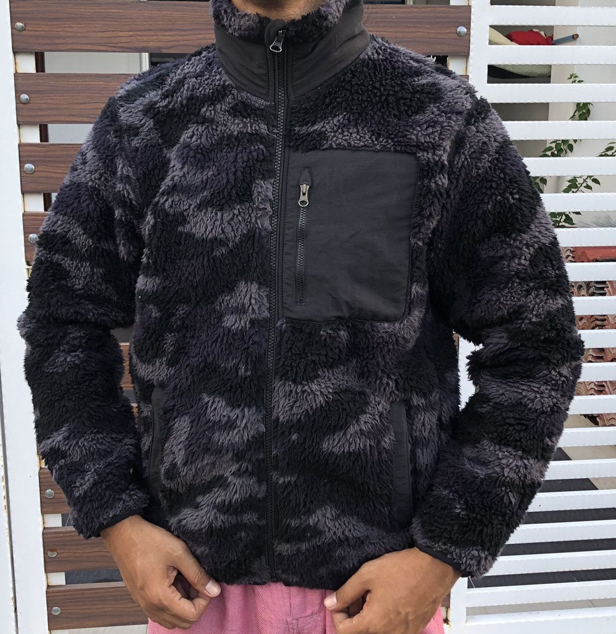 Uniqlo Uniqlo Men Wind Proof Sherpa Fleece Jacket Size US M / EU 48-50 / 2 - 8 Thumbnail