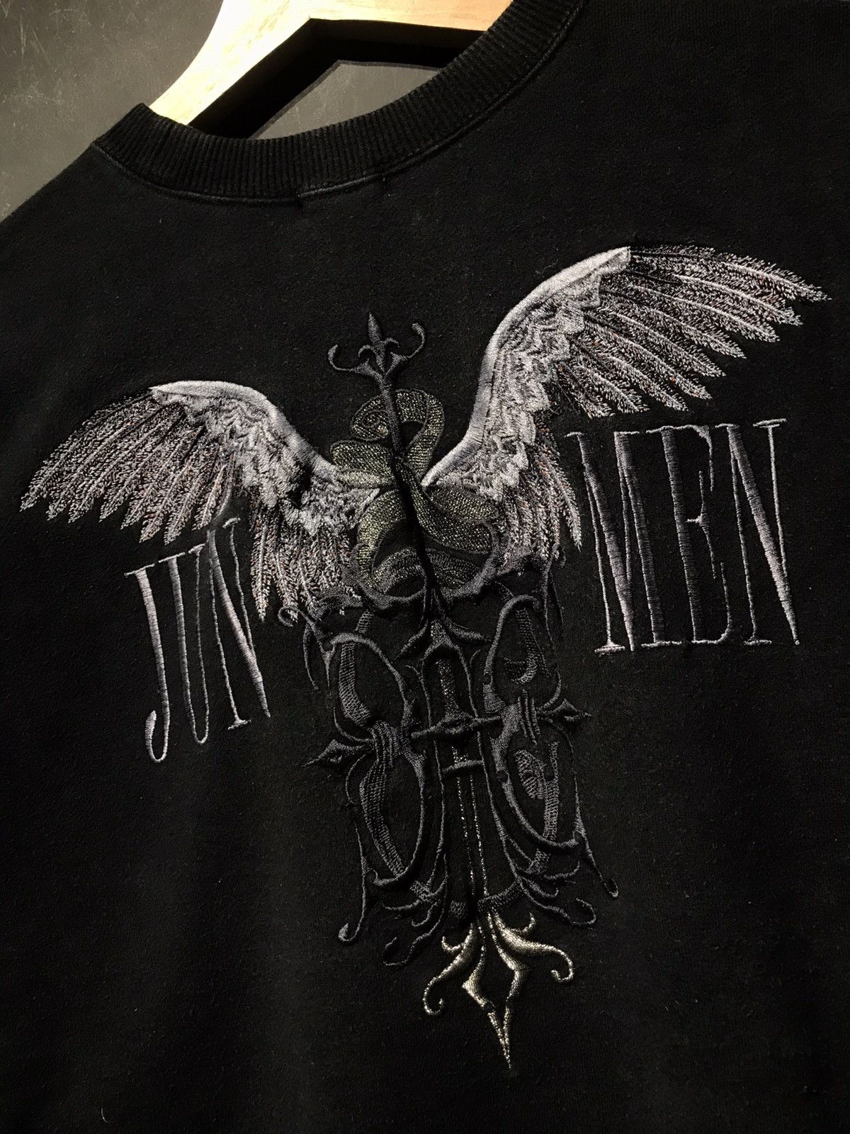 Japanese Brand × Jun Takahashi × Vintage Vintage Jun Takahashi Jun Men Wings Crewneck Size US M / EU 48-50 / 2 - 3 Thumbnail