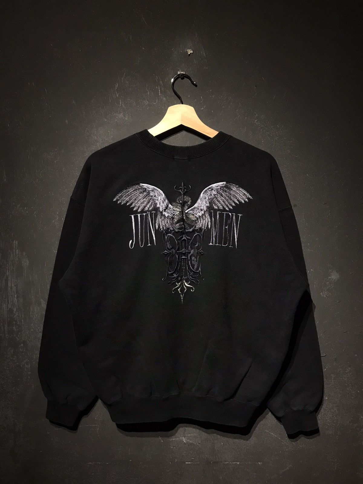 Japanese Brand × Jun Takahashi × Vintage Vintage Jun Takahashi Jun Men Wings Crewneck Size US M / EU 48-50 / 2 - 2 Thumbnail