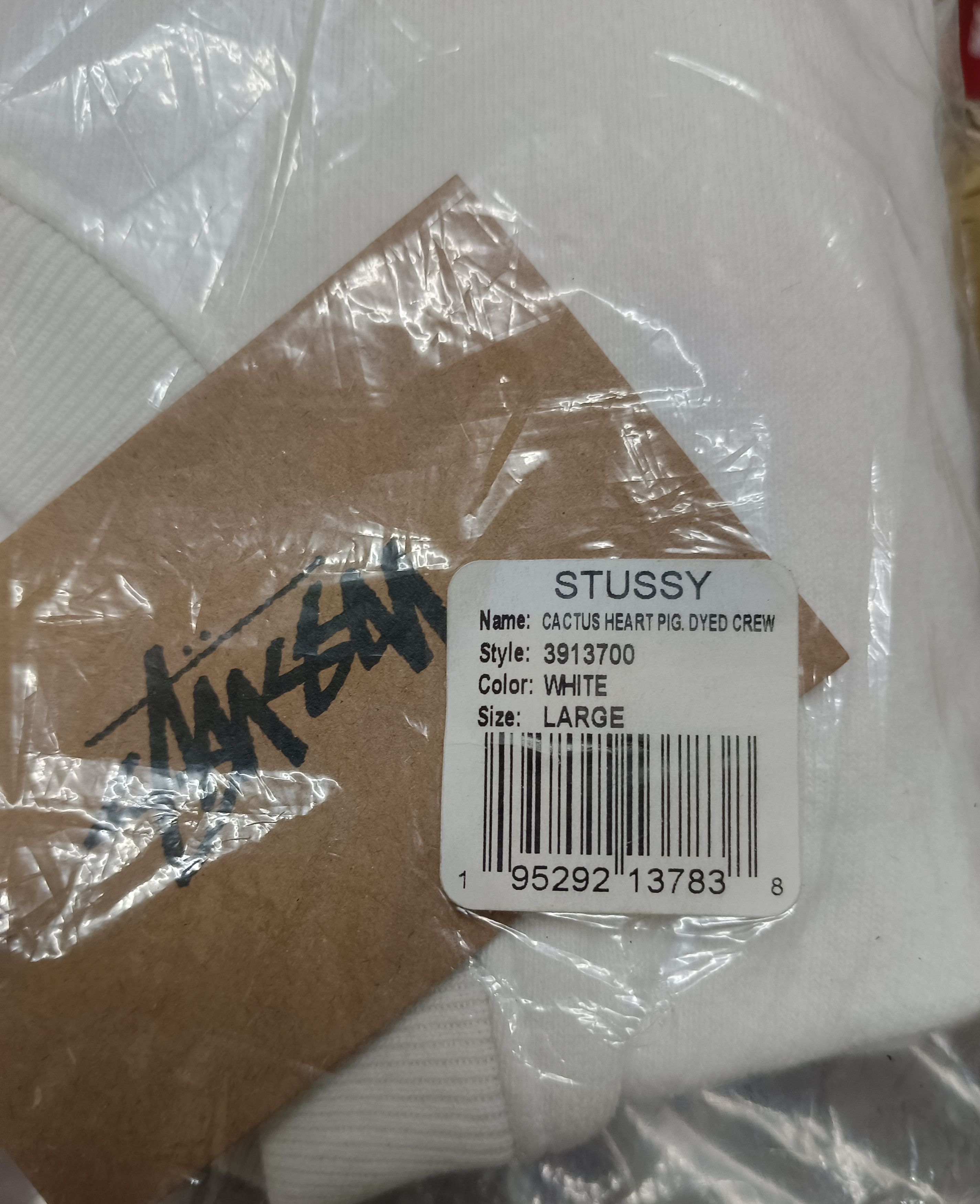 Cactus Plant Flea Market Stussy x CPFM Heart Crewneck Sweatshirt Size US L / EU 52-54 / 3 - 4 Thumbnail