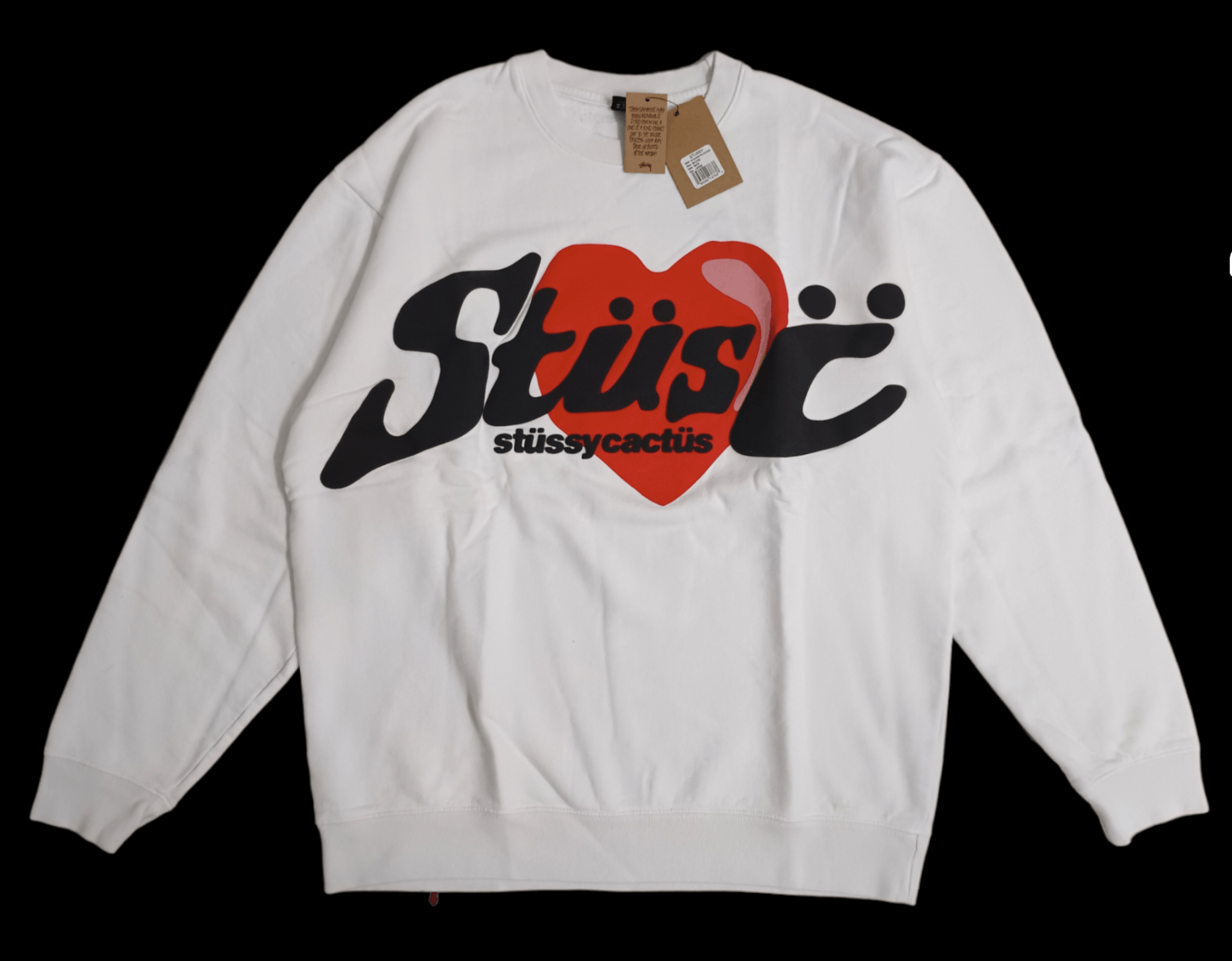 Stussy Stussy x CPFM Heart Crewneck Sweatshirt | Grailed