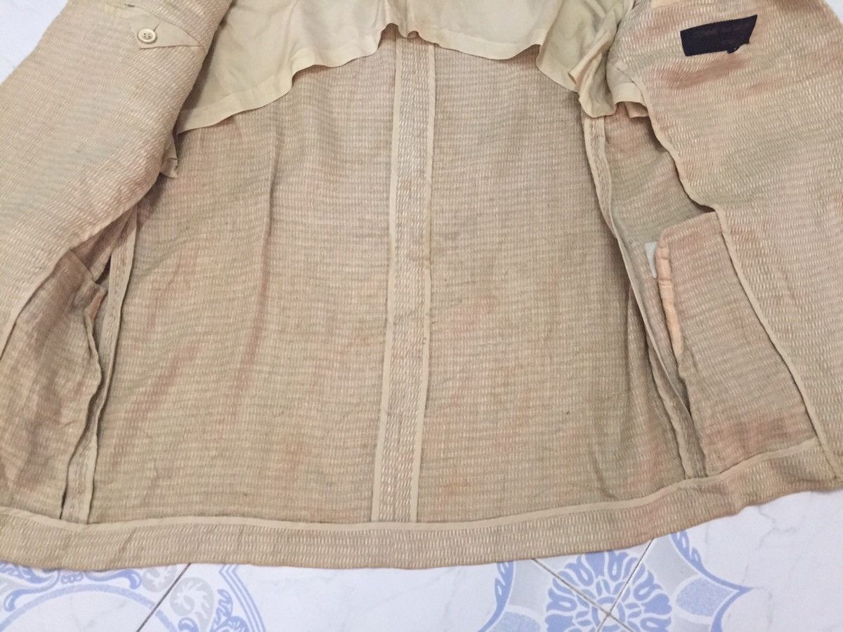 Comme des Garcons Homme CDGH Comme des Garcons Homme Linen Coat Blazer Size US M / EU 48-50 / 2 - 18 Thumbnail