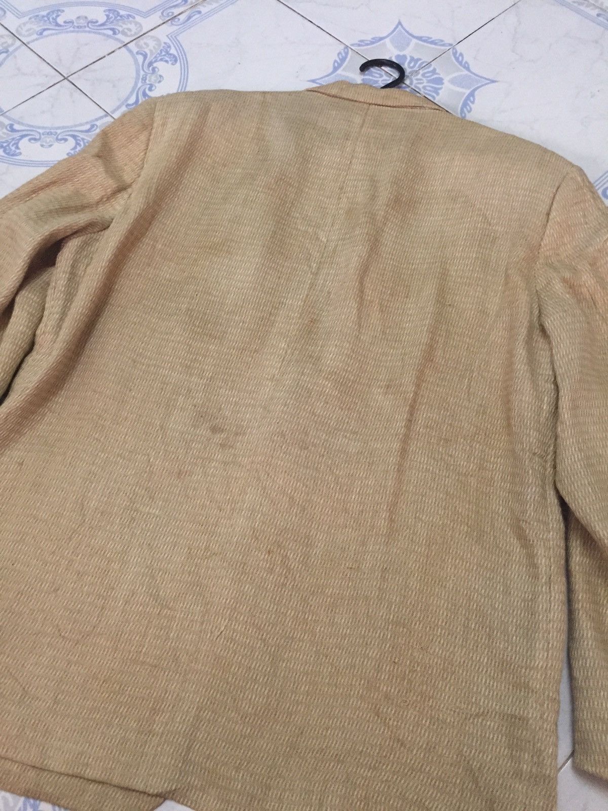 Comme des Garcons Homme CDGH Comme des Garcons Homme Linen Coat Blazer Size US M / EU 48-50 / 2 - 13 Thumbnail
