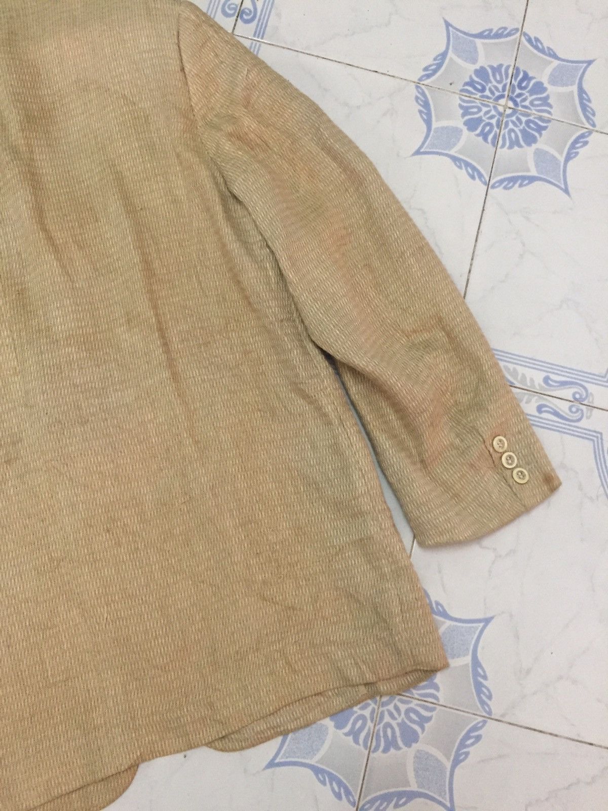 Comme des Garcons Homme CDGH Comme des Garcons Homme Linen Coat Blazer Size US M / EU 48-50 / 2 - 11 Thumbnail