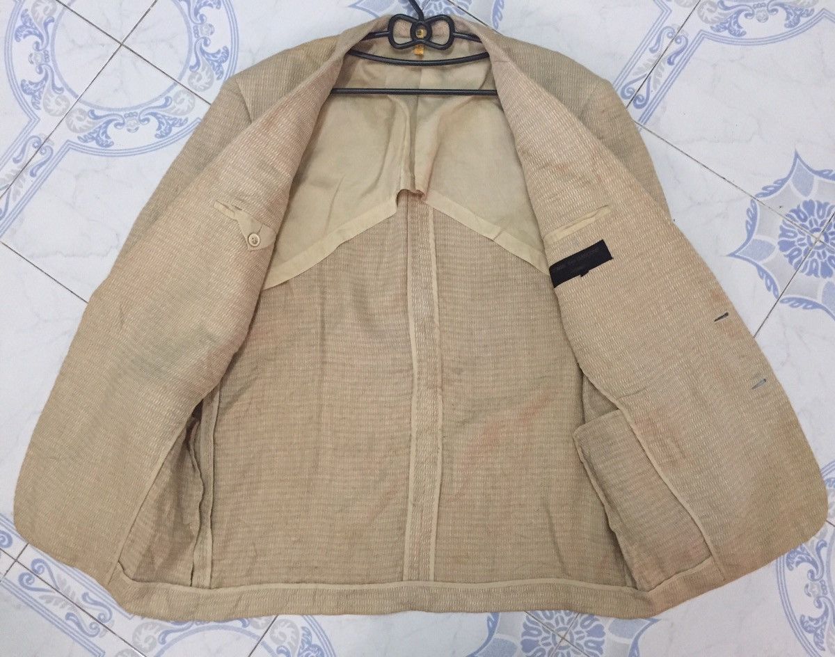 Comme des Garcons Homme CDGH Comme des Garcons Homme Linen Coat Blazer Size US M / EU 48-50 / 2 - 16 Thumbnail