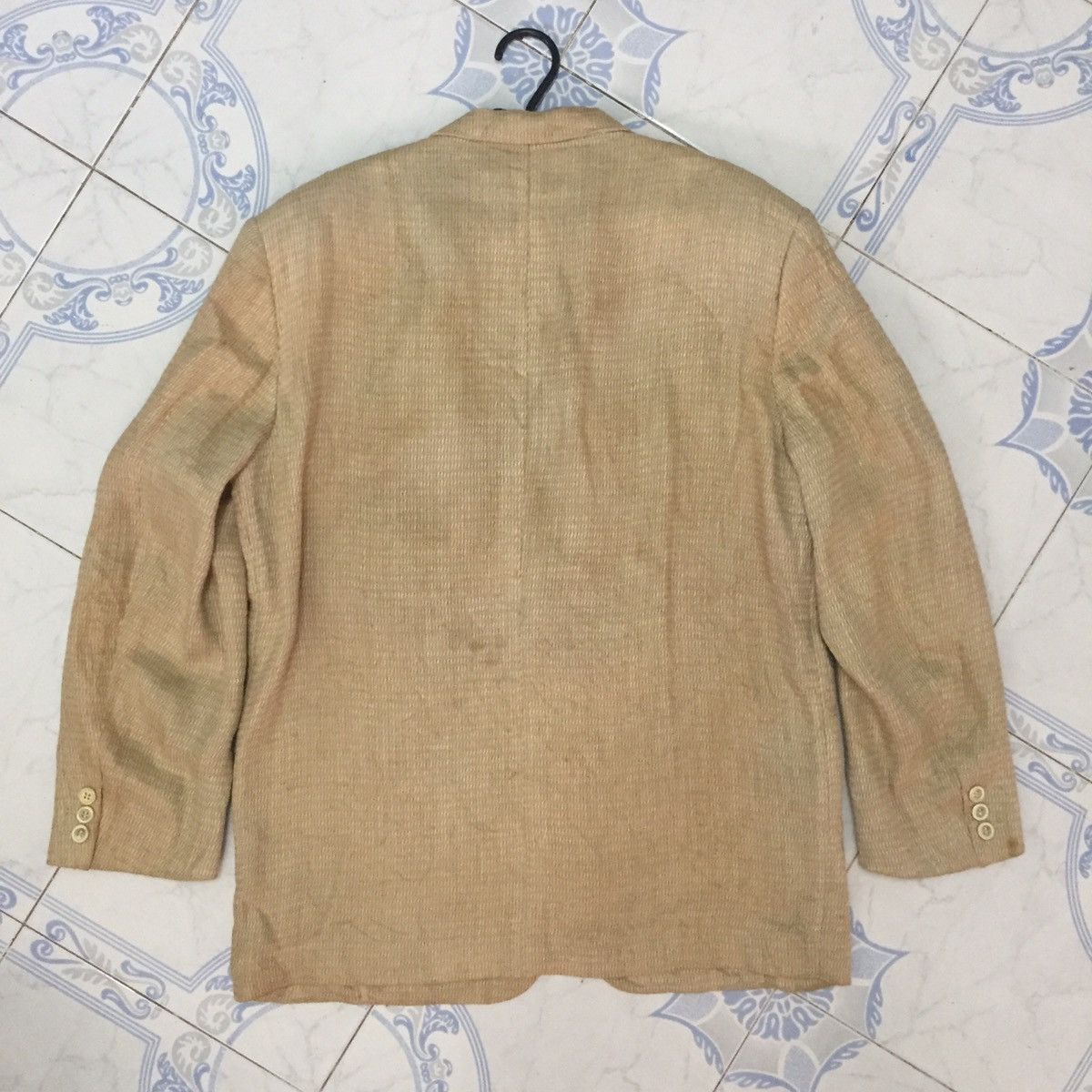 Comme des Garcons Homme CDGH Comme des Garcons Homme Linen Coat Blazer Size US M / EU 48-50 / 2 - 9 Thumbnail