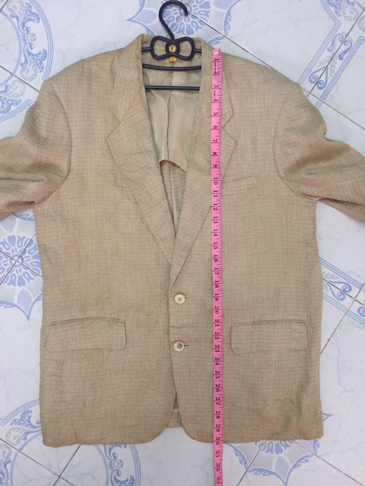 Comme des Garcons Homme CDGH Comme des Garcons Homme Linen Coat Blazer Size US M / EU 48-50 / 2 - 23 Thumbnail