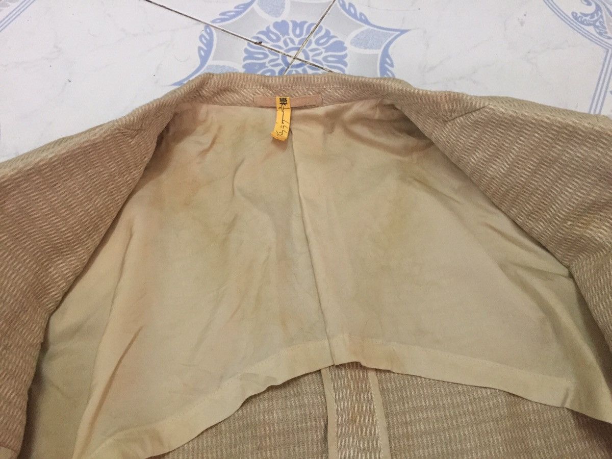 Comme des Garcons Homme CDGH Comme des Garcons Homme Linen Coat Blazer Size US M / EU 48-50 / 2 - 17 Thumbnail