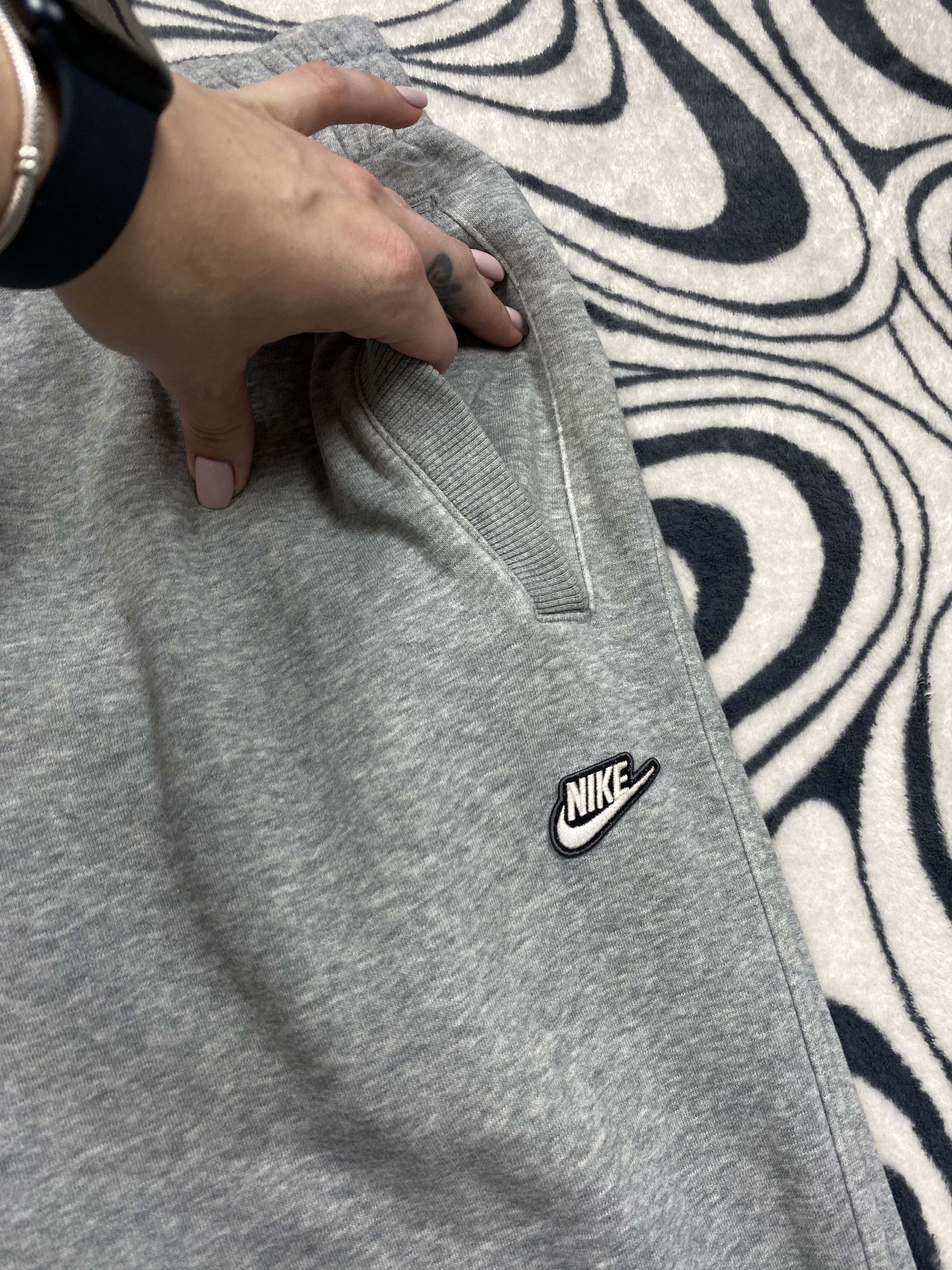 Nike Nike Vintage Mens Cotton Sweatpants Y2K Pants Size US 36 / EU 52 - 3 Thumbnail