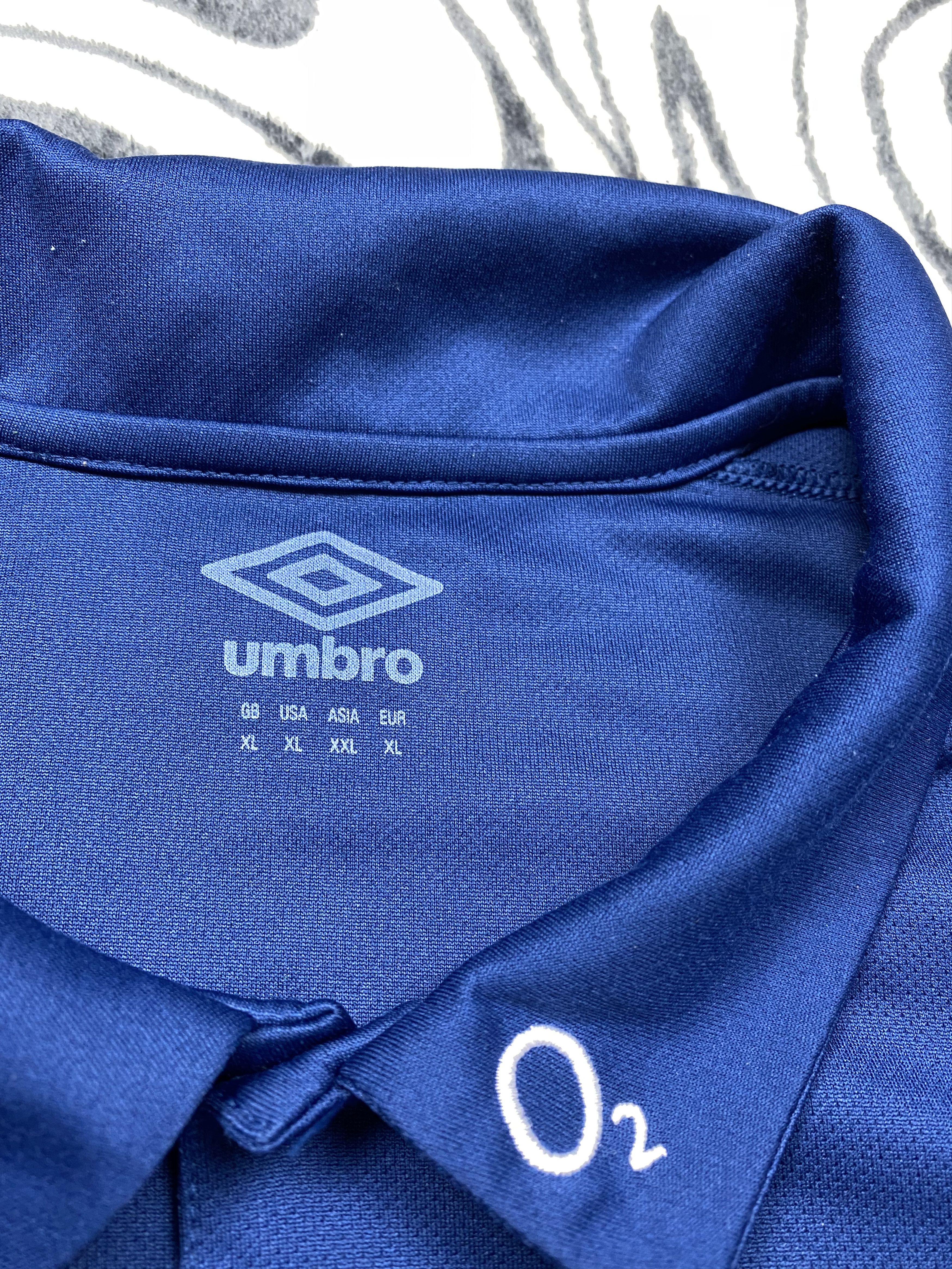 Umbro × Vintage Umbro England Vintage Mens Rugby Polo Shirt Y2K Size US XL / EU 56 / 4 - 4 Thumbnail