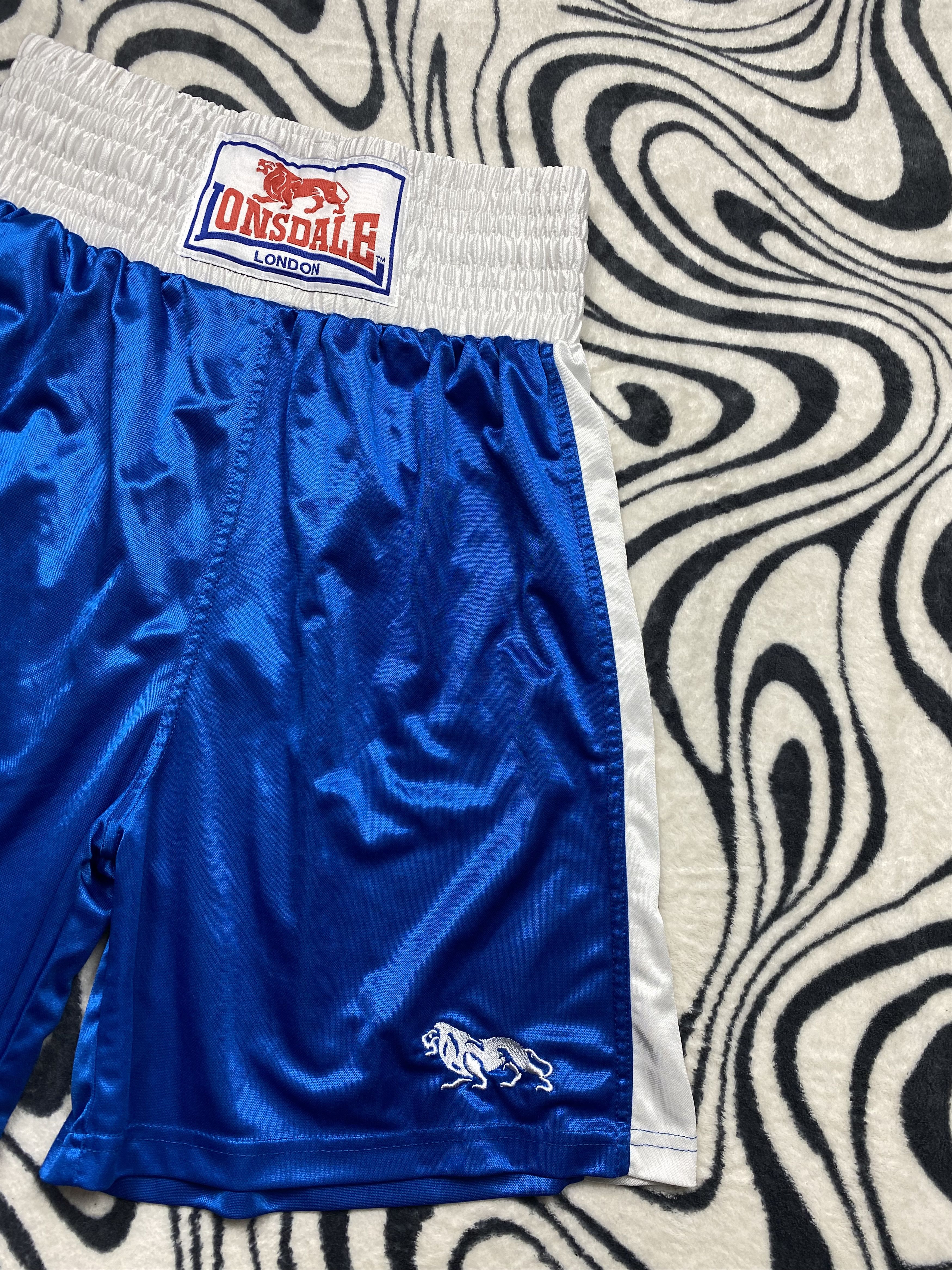 Lonsdale Lonsdale London Mens Boxing Shorts Y2K Size US 32 / EU 48 - 2 Thumbnail