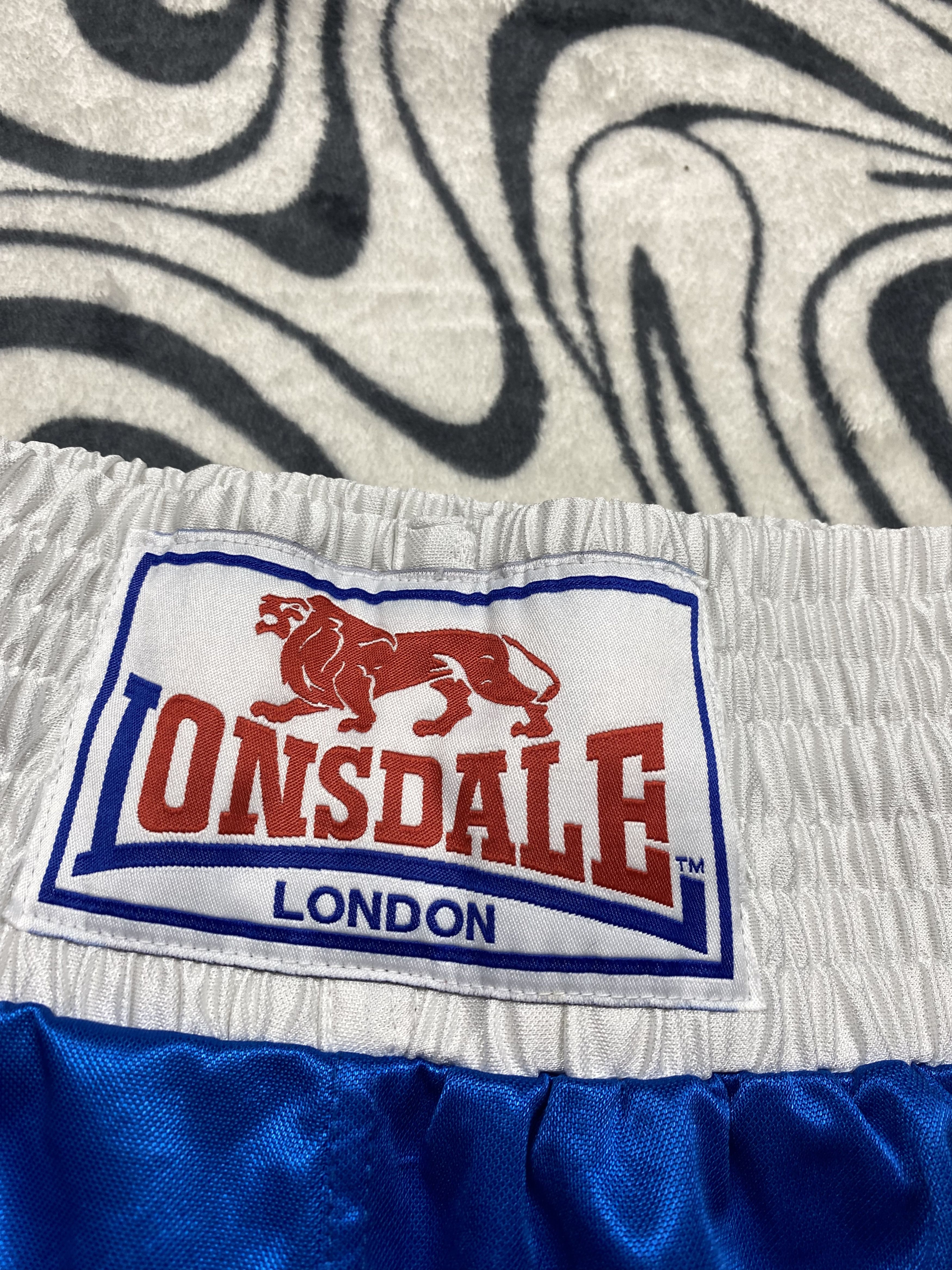 Lonsdale Lonsdale London Mens Boxing Shorts Y2K Size US 32 / EU 48 - 4 Thumbnail