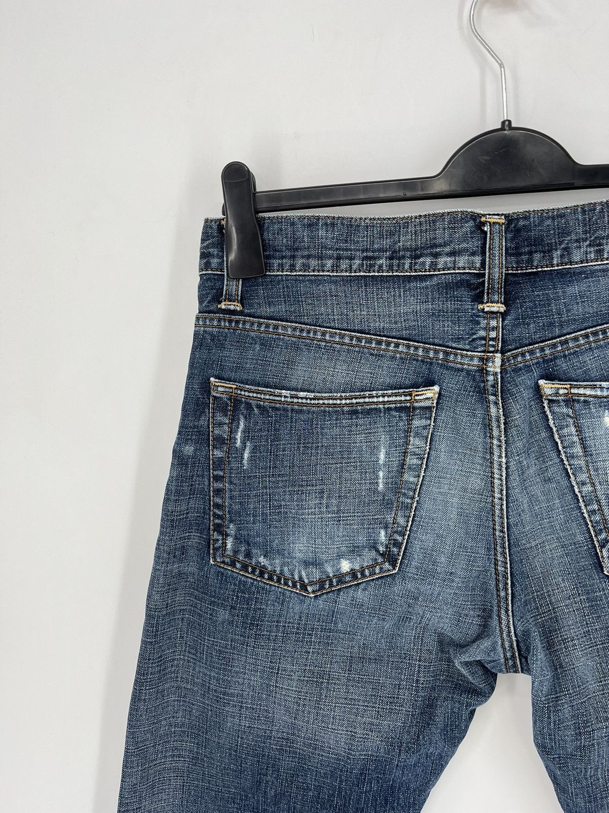 Carhartt × Vintage Vintage y2k Carhartt Fire Resistant Blue Jeans cargo Pants Size US 31 - 16 Thumbnail