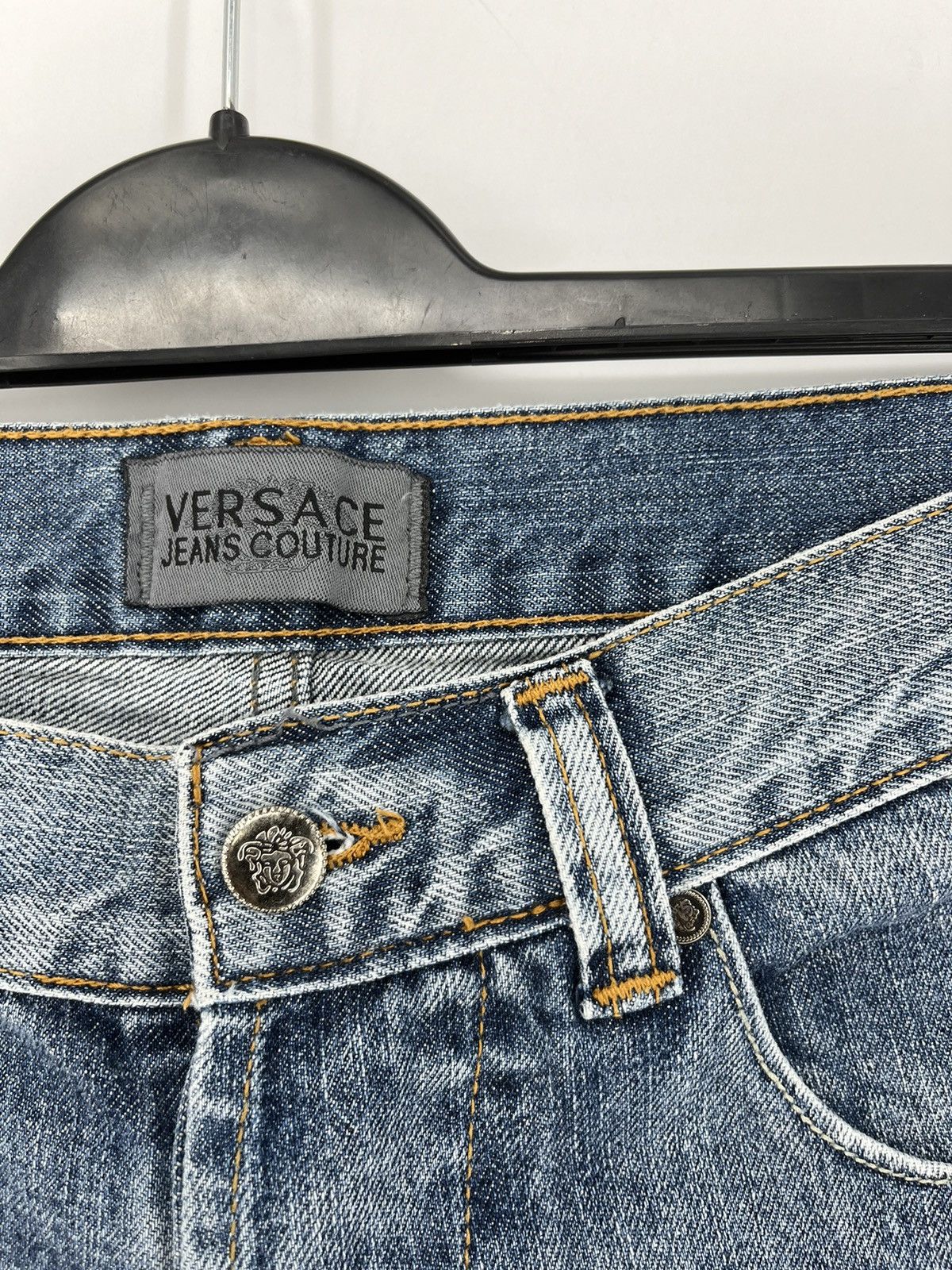 Versace × Versace Jeans Couture Vintage Versace Jeans Couture Blue Denim Jeans Pants Size US 33 - 7 Thumbnail
