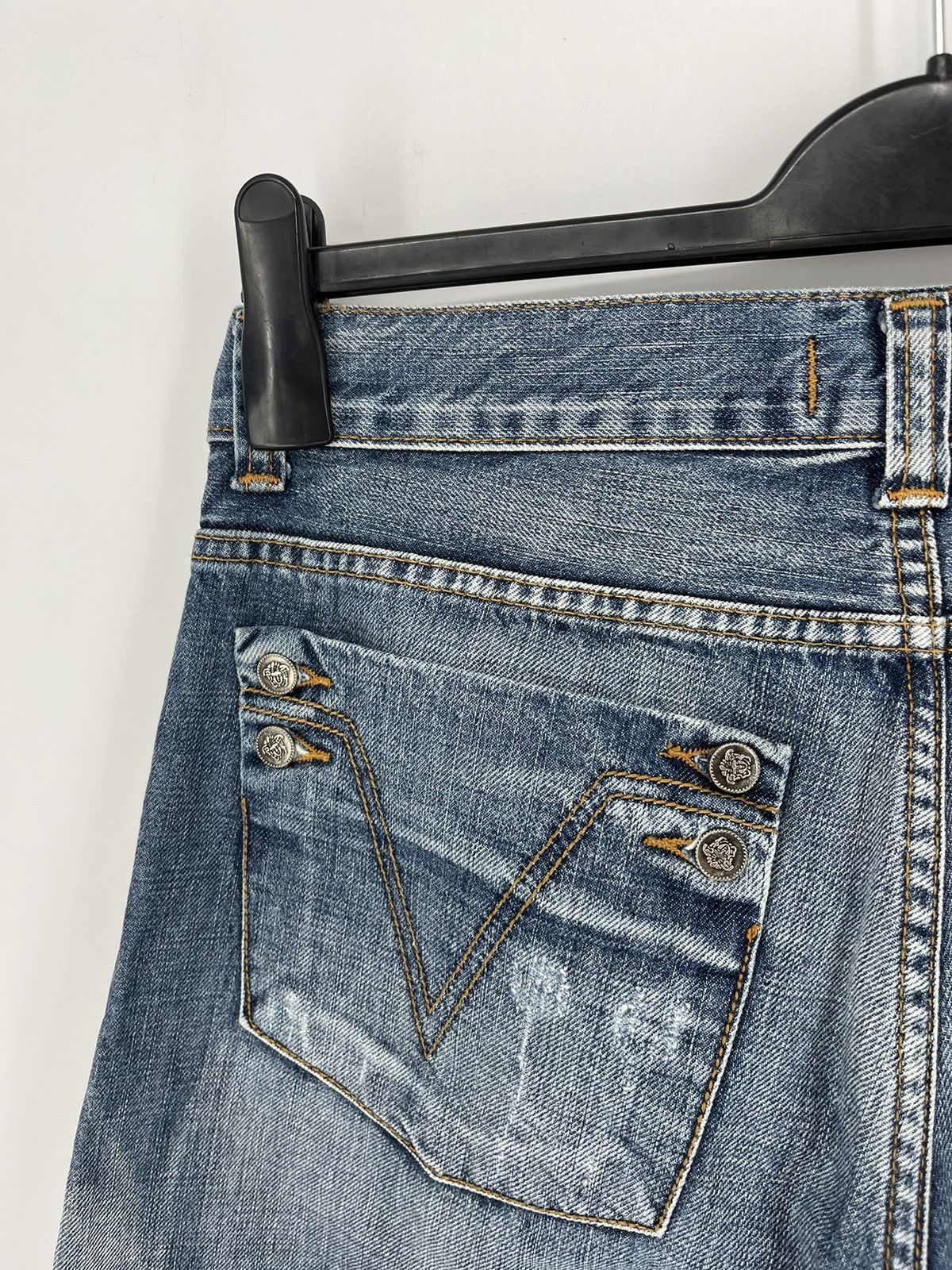 Versace × Versace Jeans Couture Vintage Versace Jeans Couture Blue Denim Jeans Pants Size US 33 - 14 Thumbnail