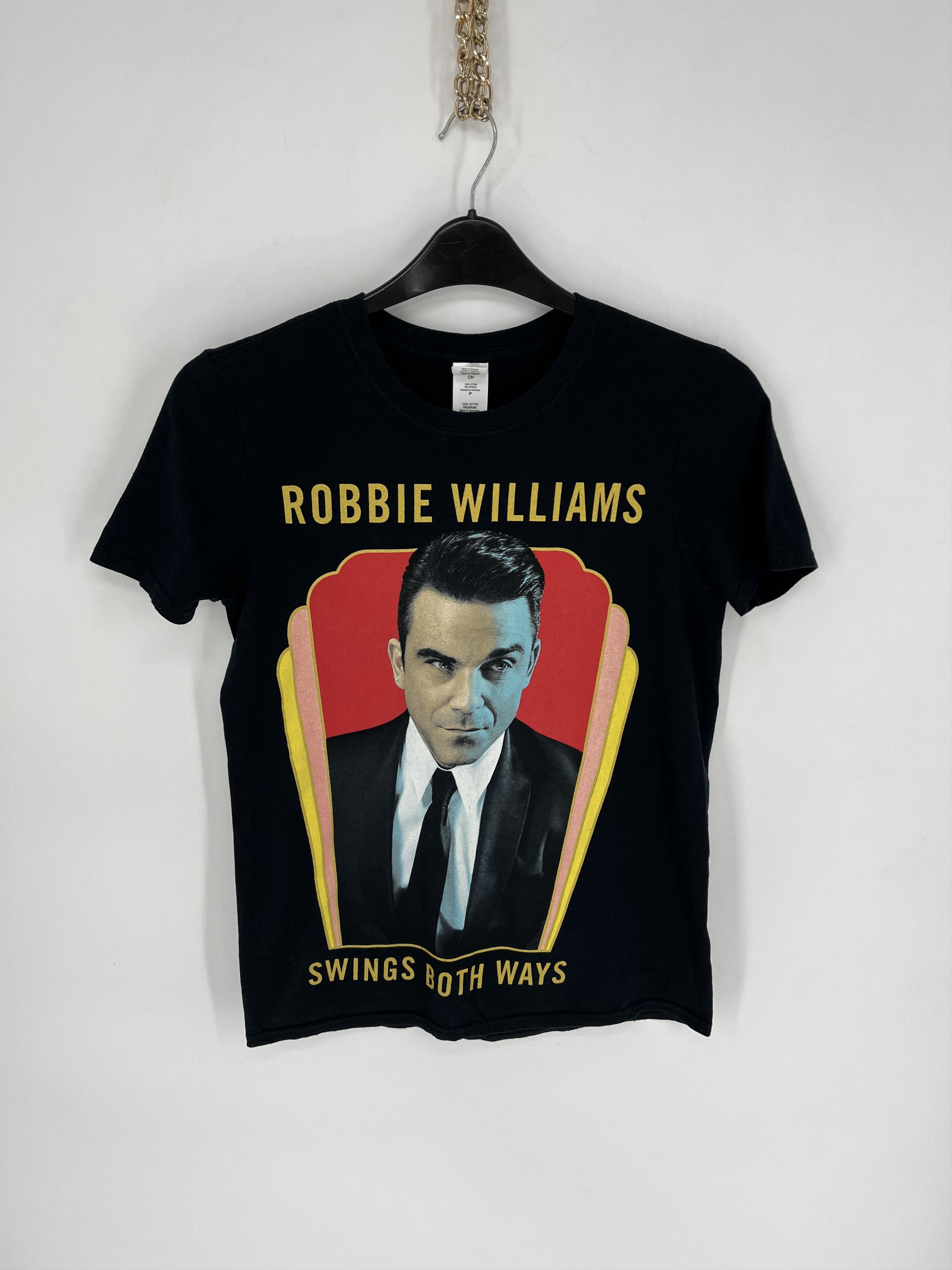 Band Tees Robbie Williams 2014 Tour T-Shirt Size US S / EU 44-46 / 1 - 4 Thumbnail