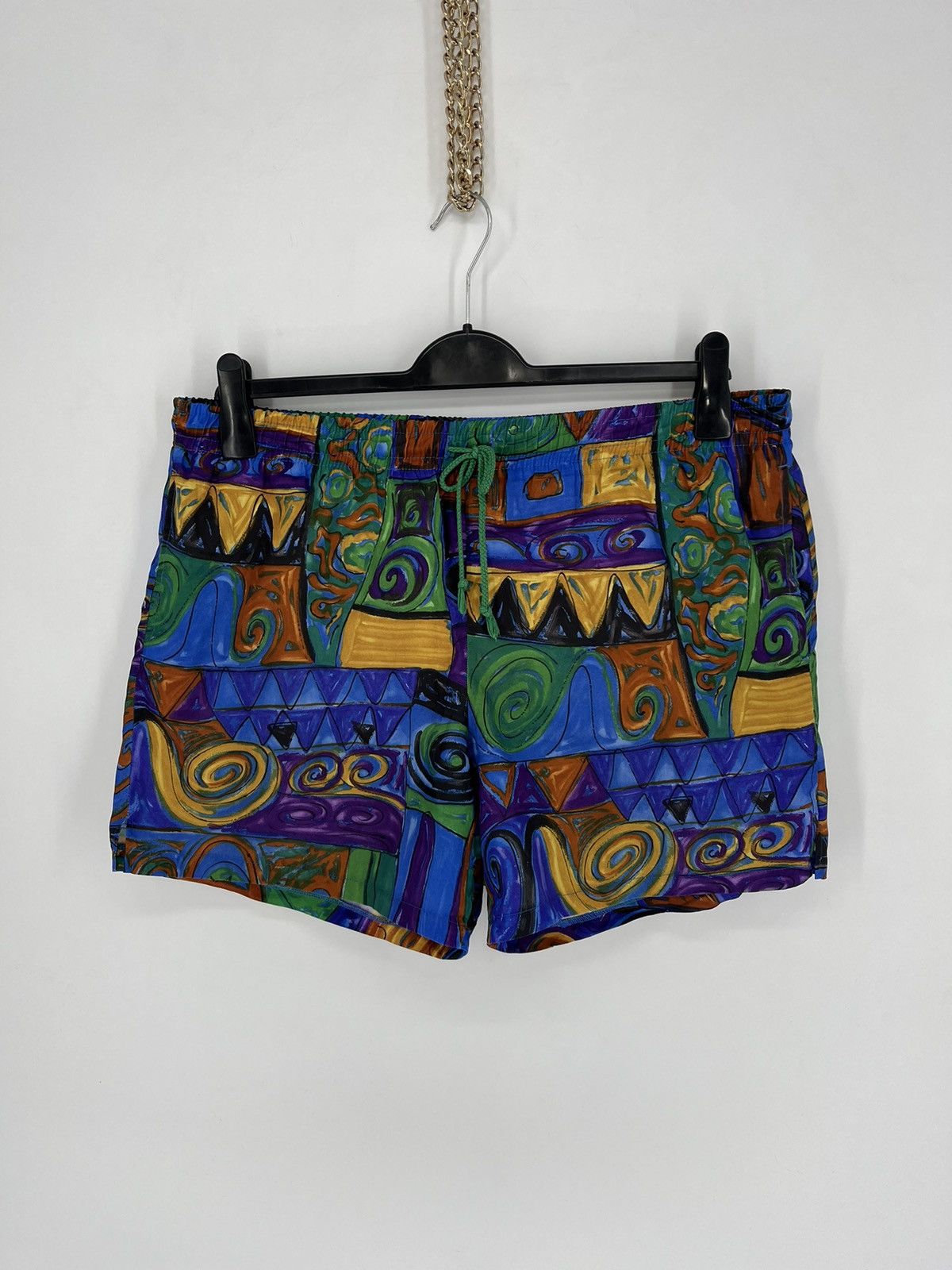 Vintage Vintage Y2K Art Streetwear Hawaiian Shorts Fashion Grailed Size US 33 - 1 Thumbnail