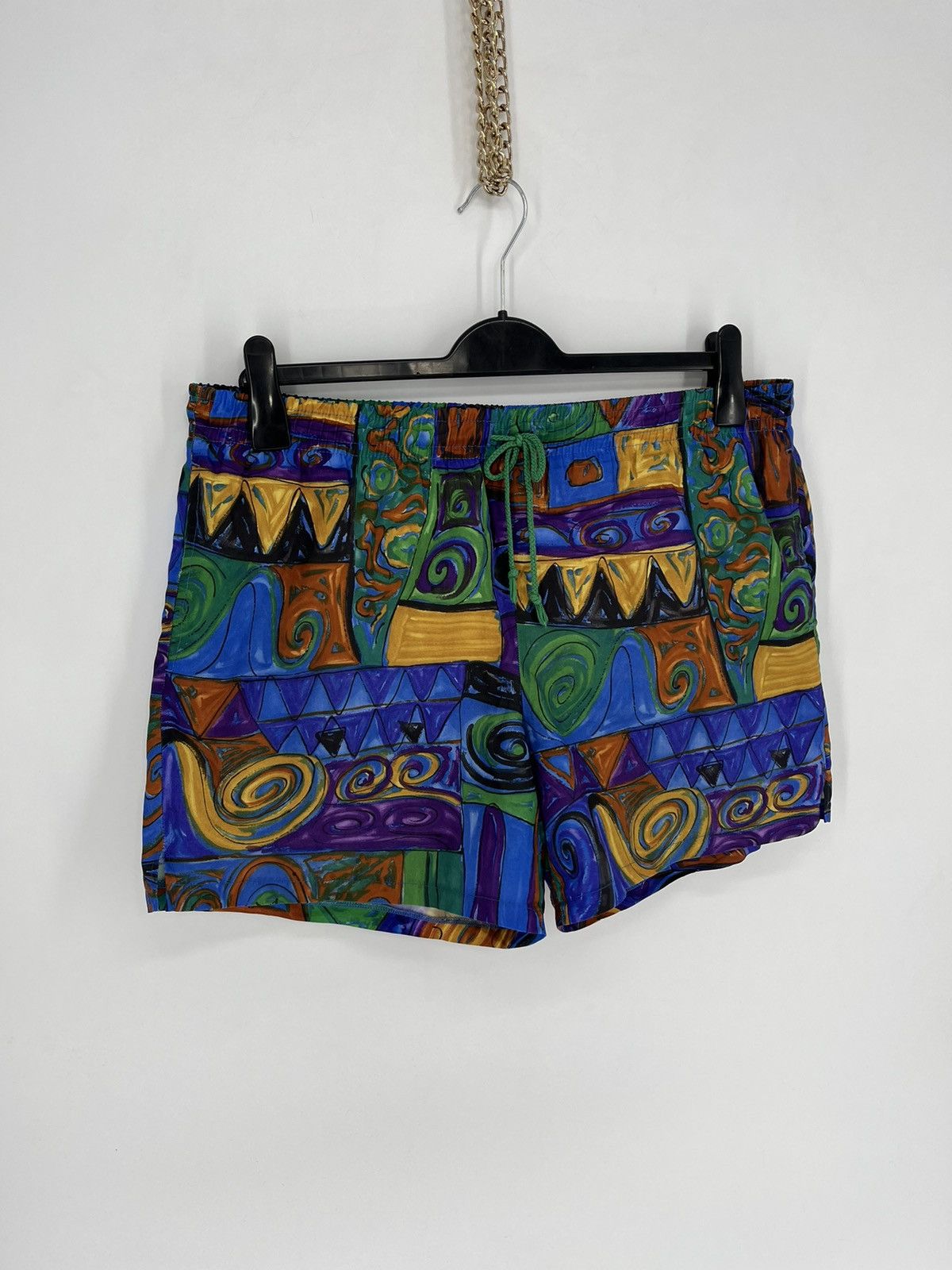 Vintage Vintage Y2K Art Streetwear Hawaiian Shorts Fashion Grailed Size US 33 - 2 Thumbnail