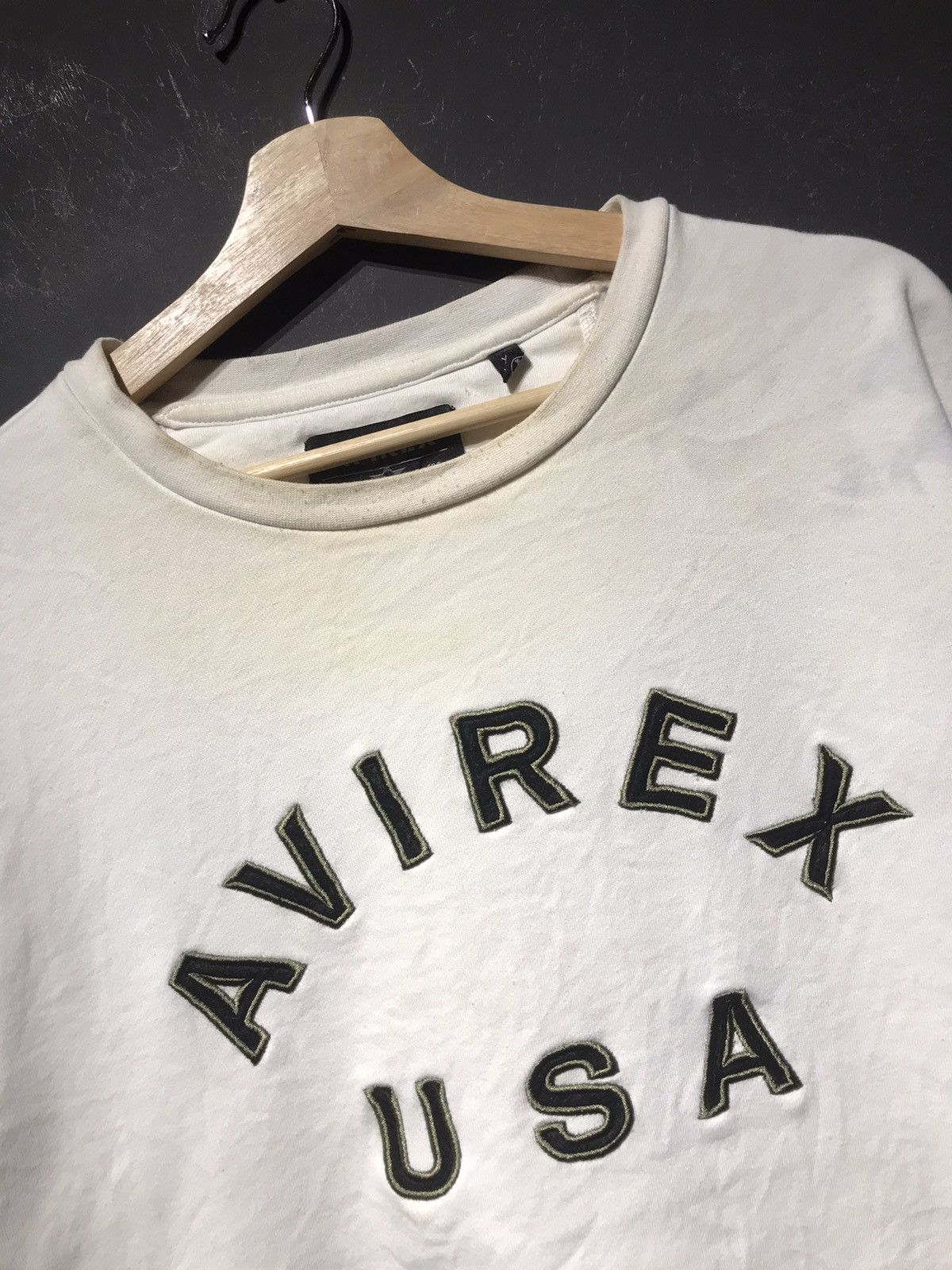 Vintage y2k Avirex USA Military Crewneck