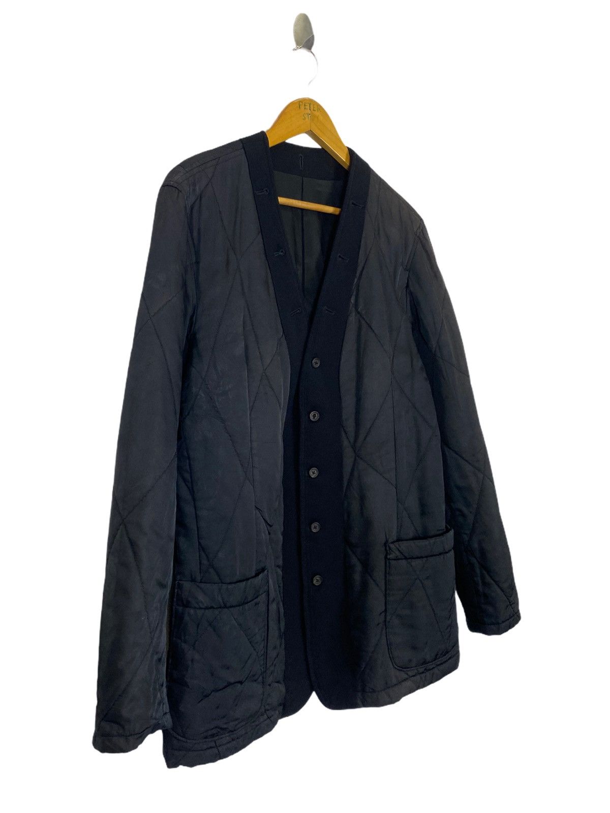 Designer × Y's for Men ML-Y09-210 Y’s FOR MEN QUILTED DESIGN JACKET Size US M / EU 48-50 / 2 - 3 Thumbnail