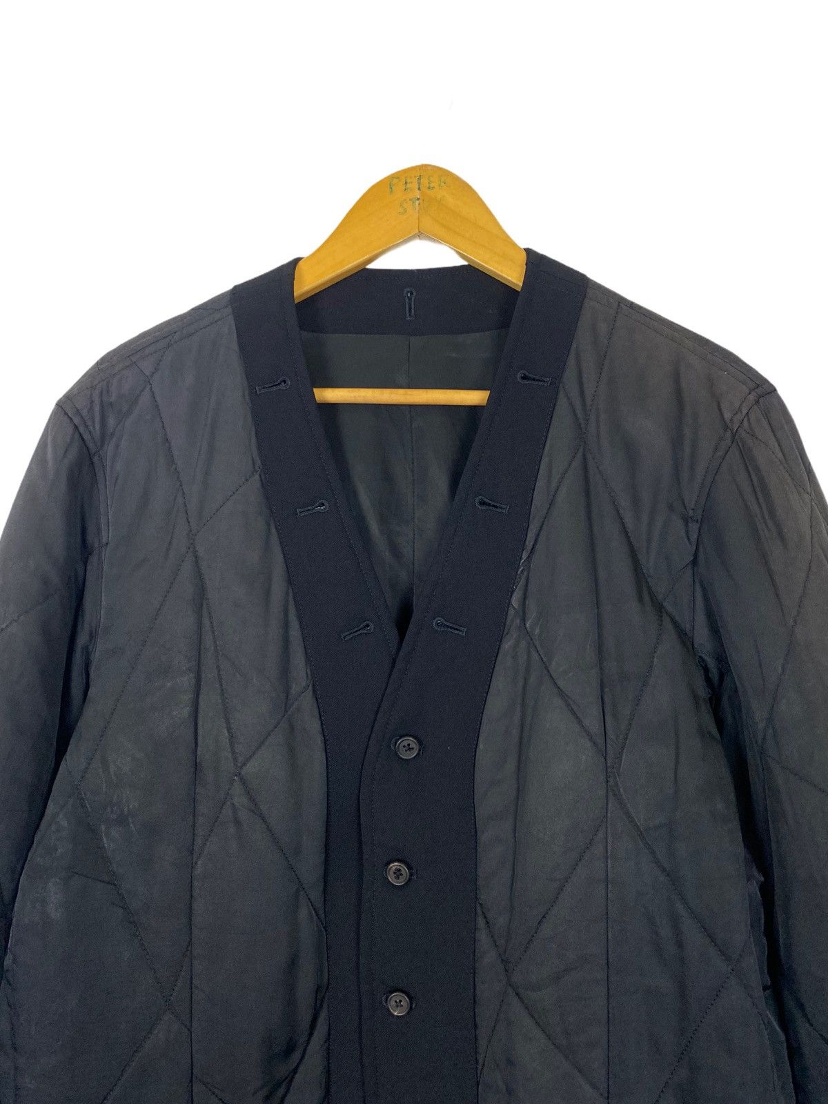 Designer × Y's for Men ML-Y09-210 Y’s FOR MEN QUILTED DESIGN JACKET Size US M / EU 48-50 / 2 - 6 Thumbnail