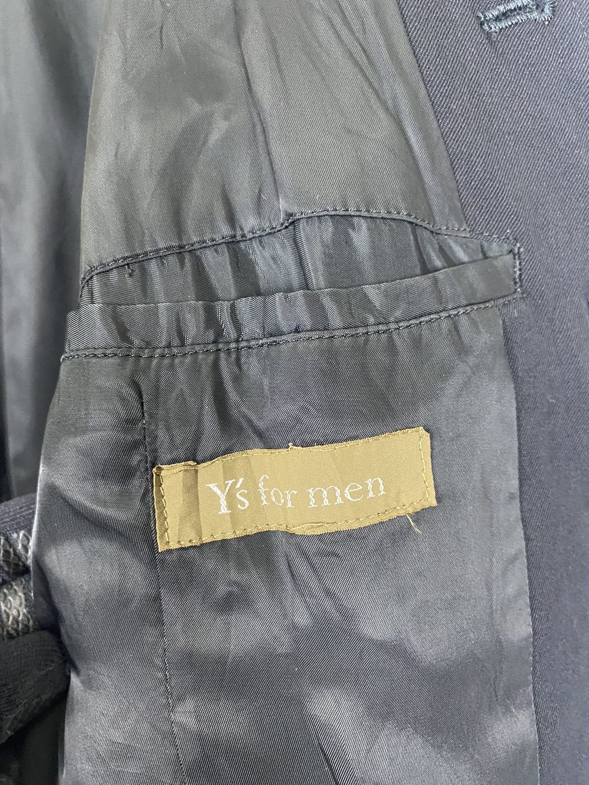 Designer × Y's for Men ML-Y09-210 Y’s FOR MEN QUILTED DESIGN JACKET Size US M / EU 48-50 / 2 - 9 Thumbnail