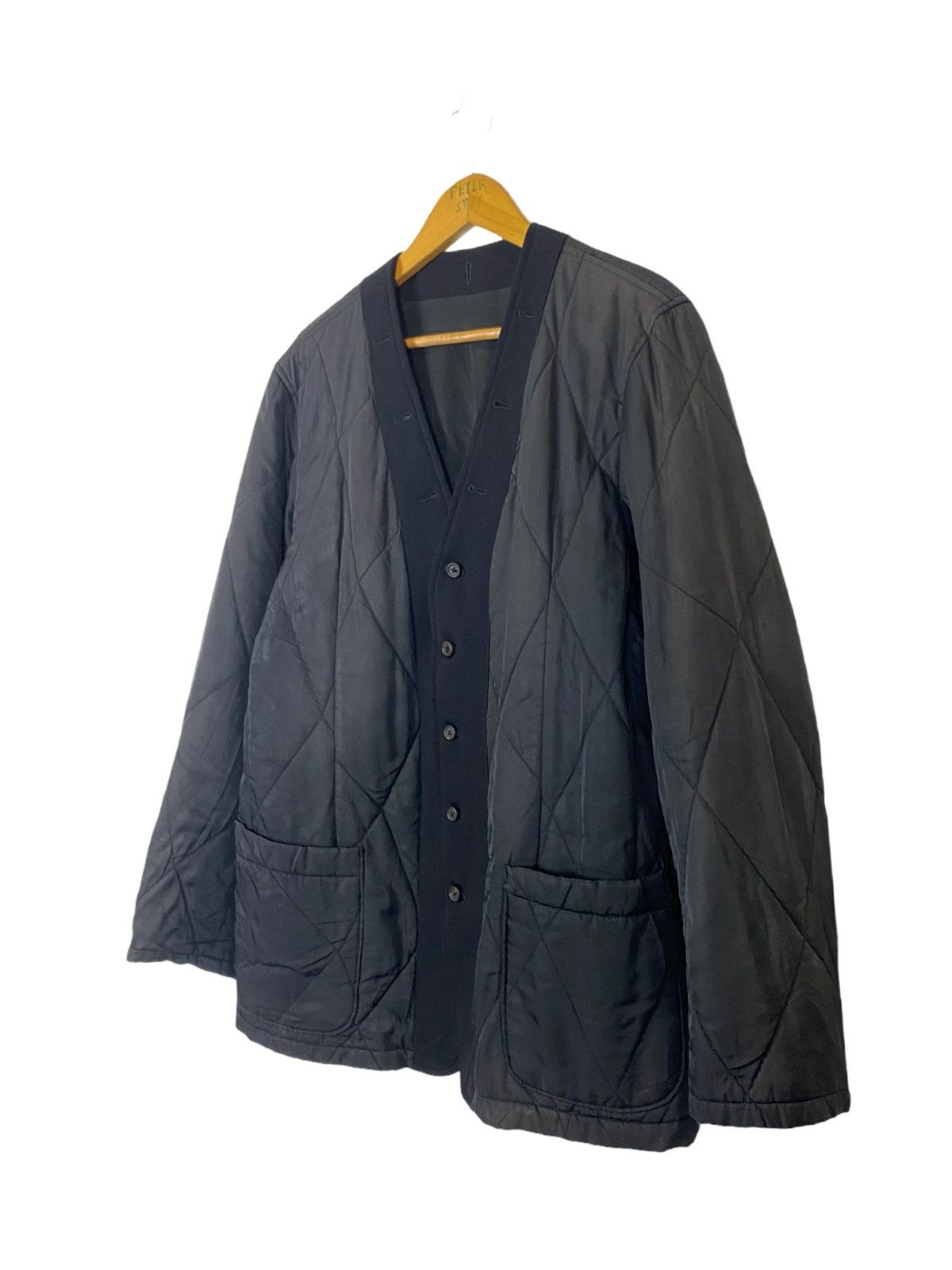 Designer × Y's for Men ML-Y09-210 Y’s FOR MEN QUILTED DESIGN JACKET Size US M / EU 48-50 / 2 - 2 Thumbnail