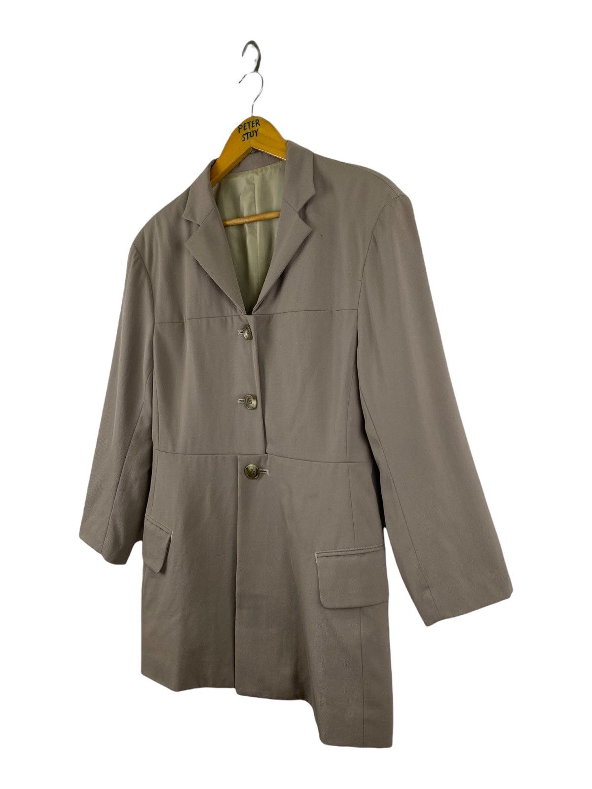 Y's YJ-J55-118 YOHJI YAMAMOTO Y’s FITTED JACKET Size US M / EU 48-50 / 2 - 4 Thumbnail
