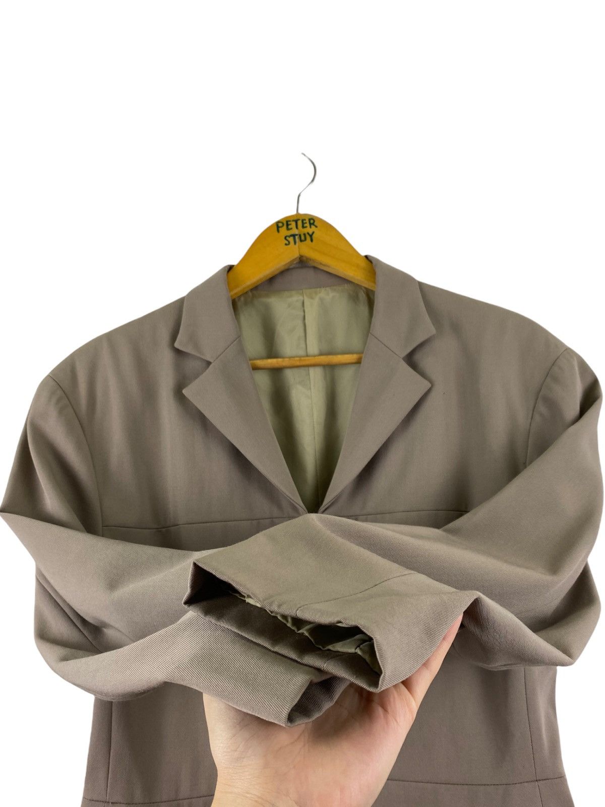 Y's YJ-J55-118 YOHJI YAMAMOTO Y’s FITTED JACKET Size US M / EU 48-50 / 2 - 5 Thumbnail
