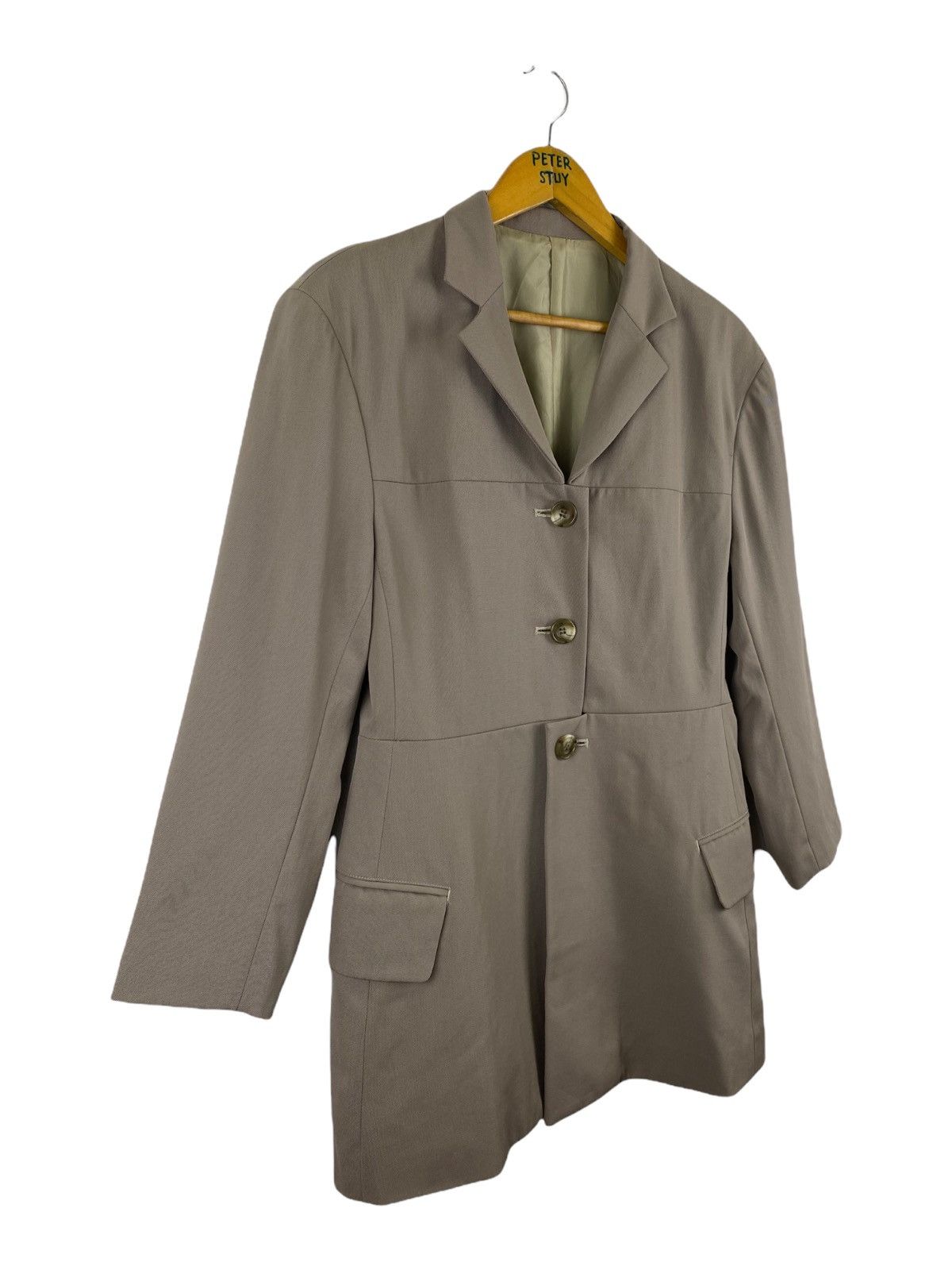 Y's YJ-J55-118 YOHJI YAMAMOTO Y’s FITTED JACKET Size US M / EU 48-50 / 2 - 3 Thumbnail