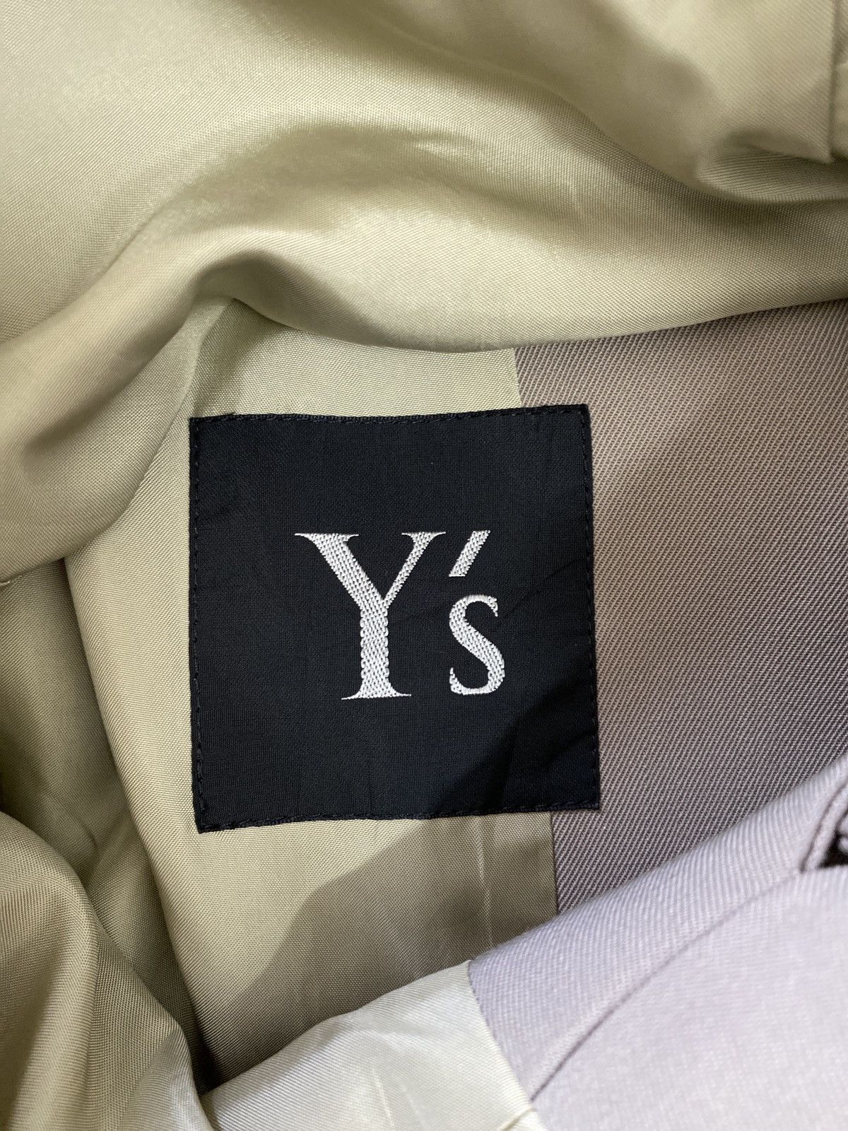 Y's YJ-J55-118 YOHJI YAMAMOTO Y’s FITTED JACKET Size US M / EU 48-50 / 2 - 10 Thumbnail