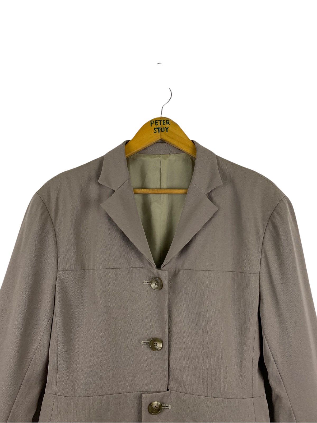 Y's YJ-J55-118 YOHJI YAMAMOTO Y’s FITTED JACKET Size US M / EU 48-50 / 2 - 2 Thumbnail