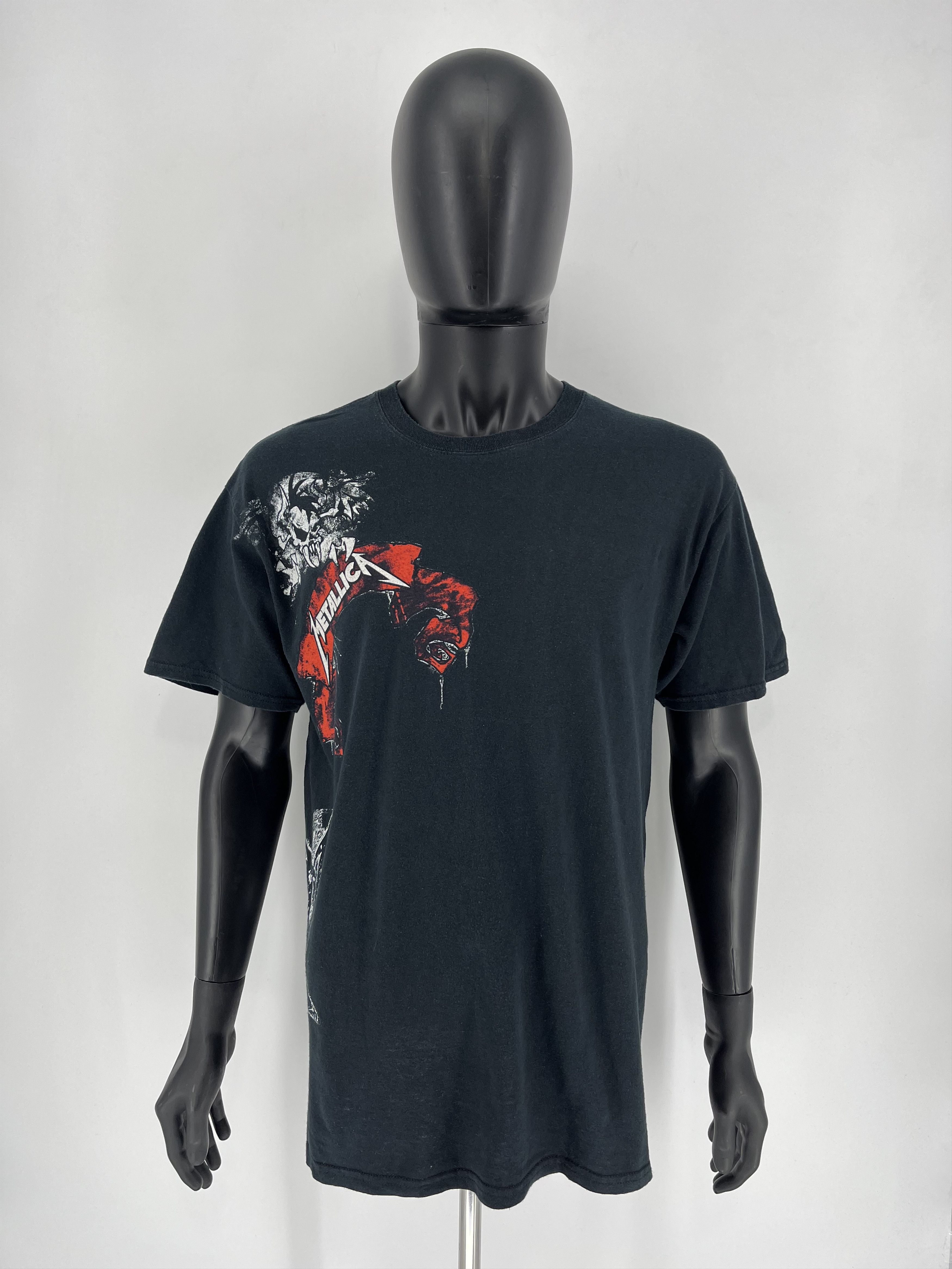Band Tees Vintage 2008 Metallica Metal Tour T shirt (L) Size US L / EU 52-54 / 3 - 2 Thumbnail