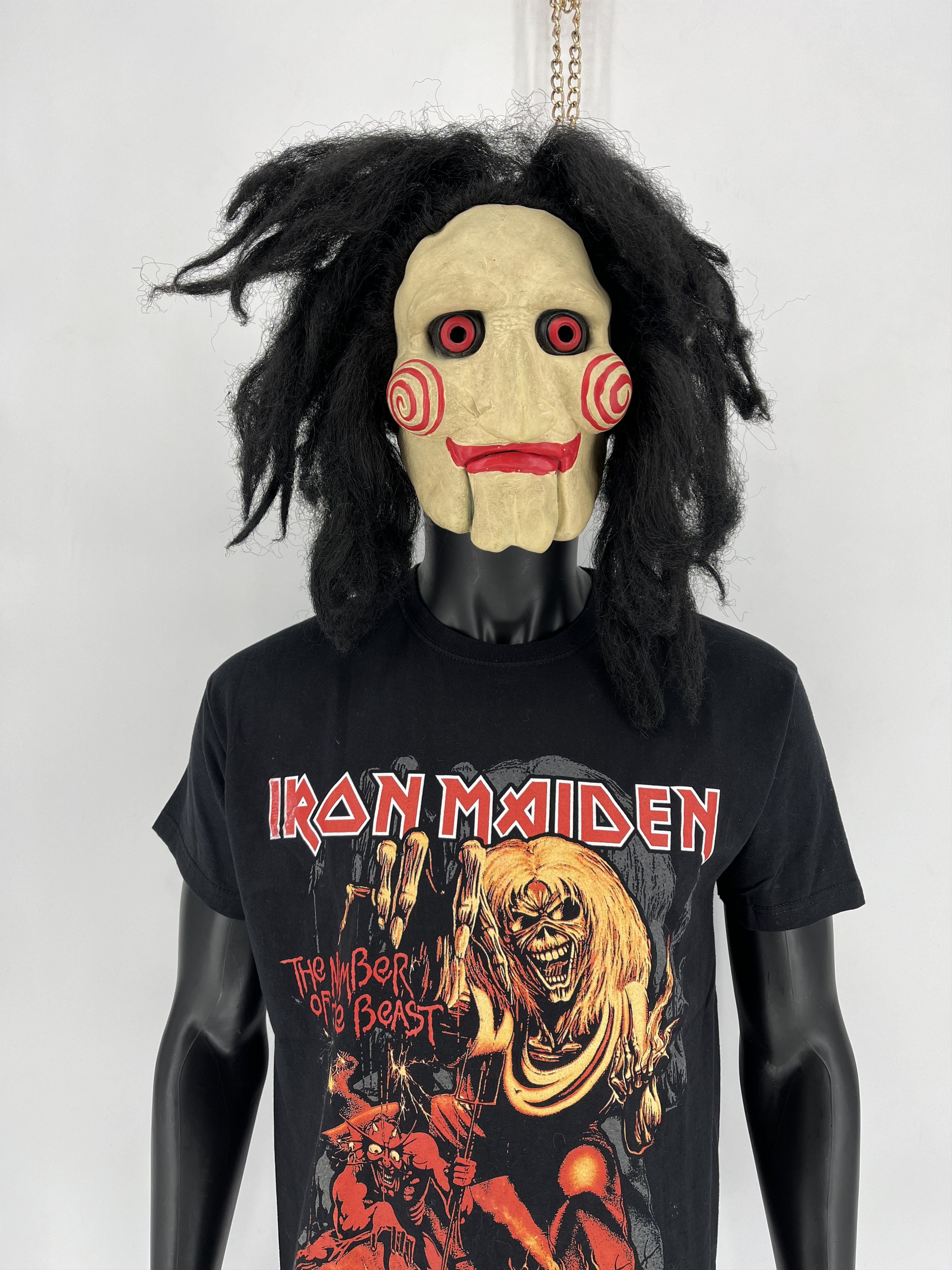 Band Tees Vintage Y2K Iron Maiden Face Horror Tee Band Rock T Shirt Size US L / EU 52-54 / 3 - 1 Thumbnail